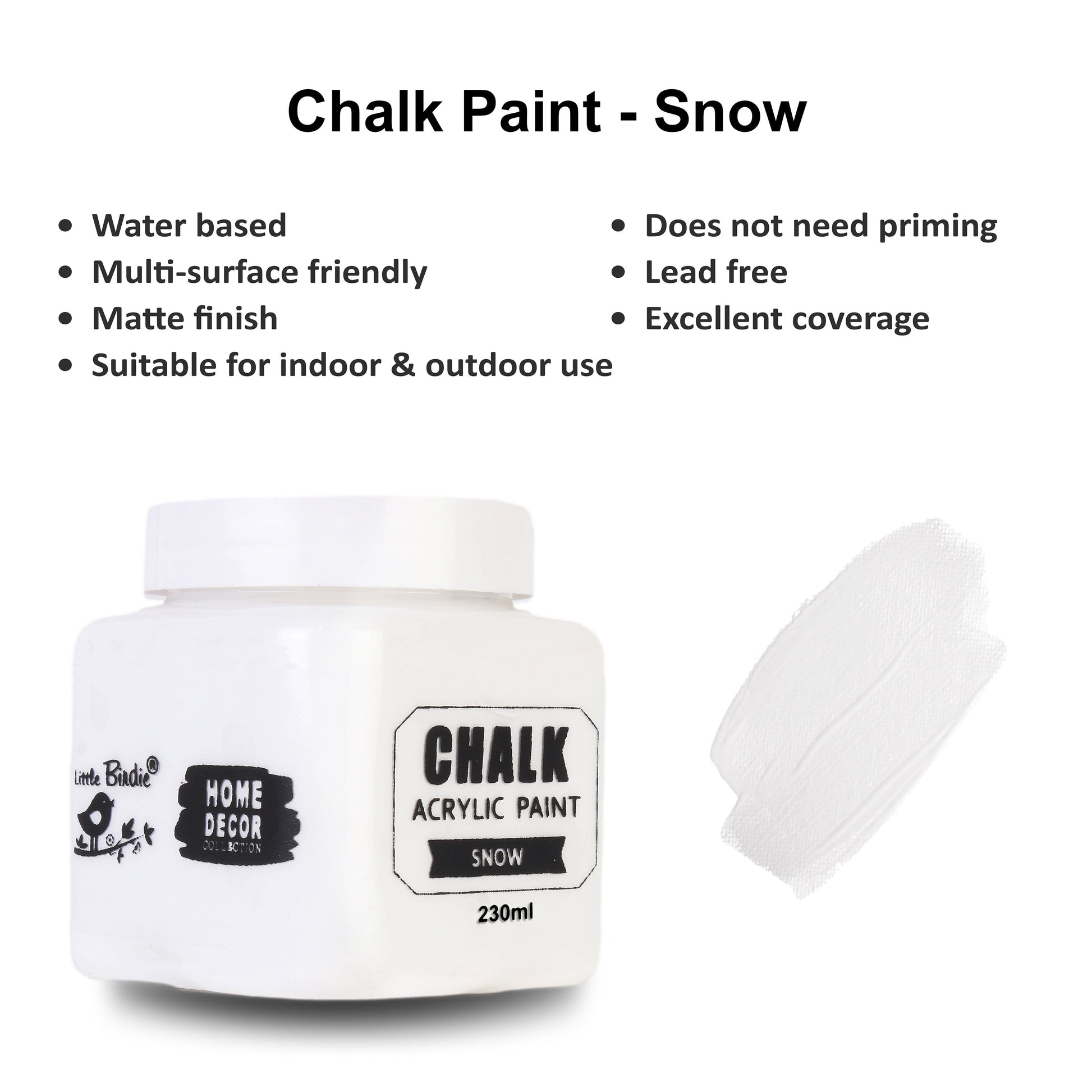 Matte Acrylic Chalk Paint