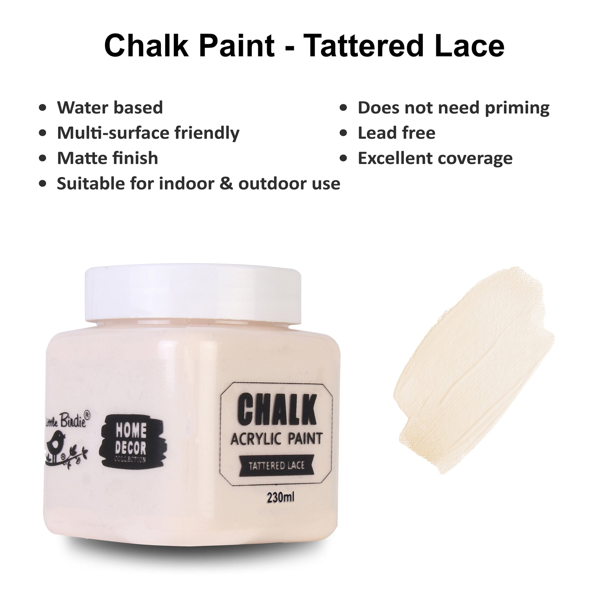 Matte Acrylic Chalk Paint