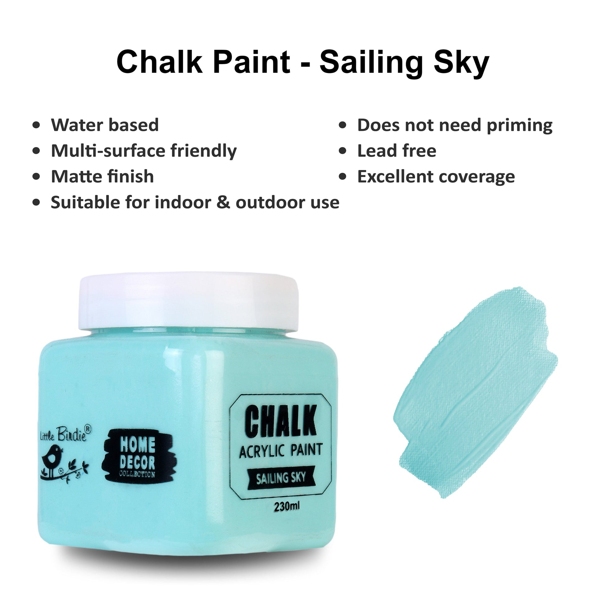 Matte Acrylic Chalk Paint