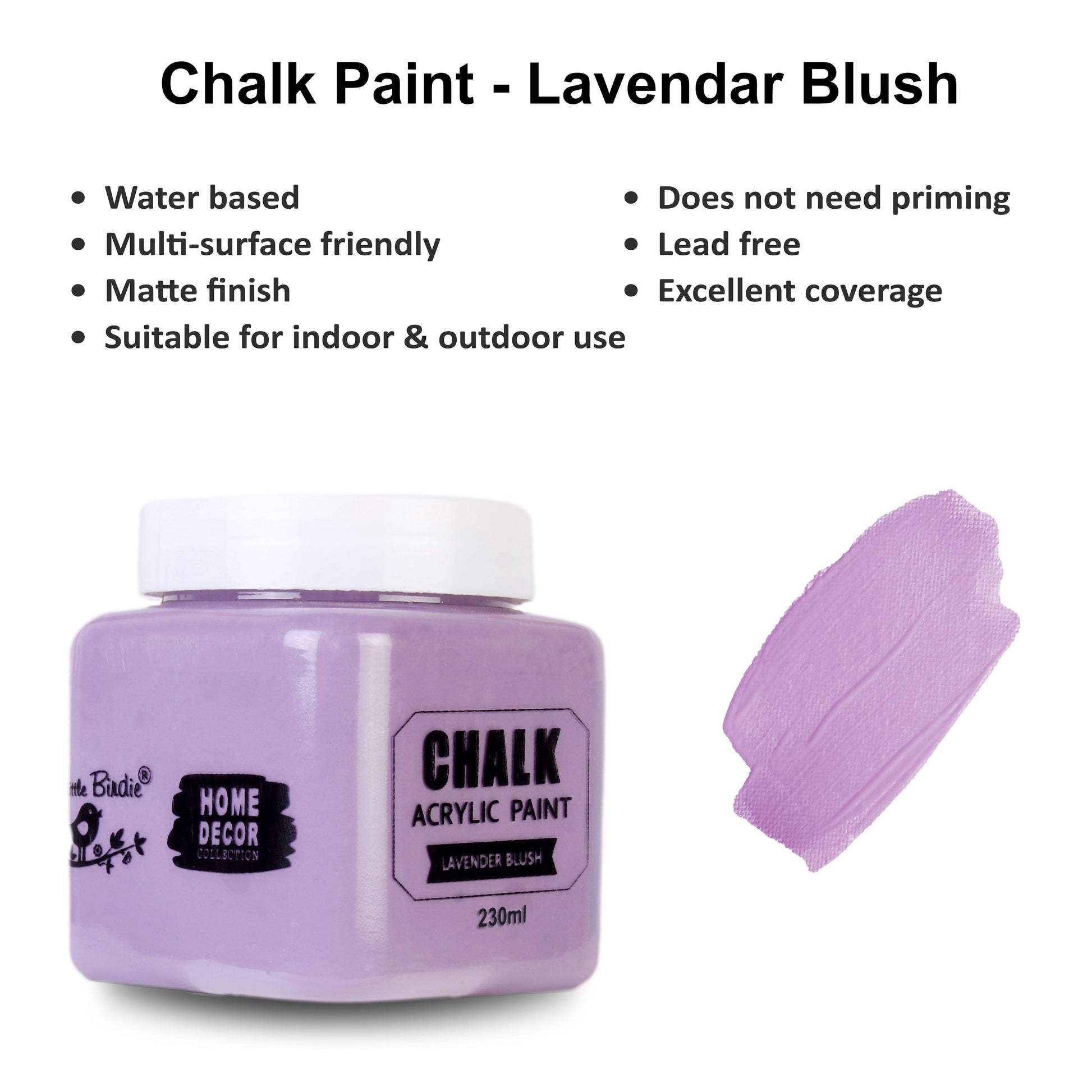 Matte Acrylic Chalk Paint