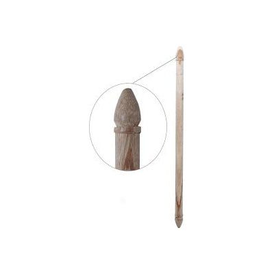 9" Natural Wooden Macrame Dowels, 6 pack