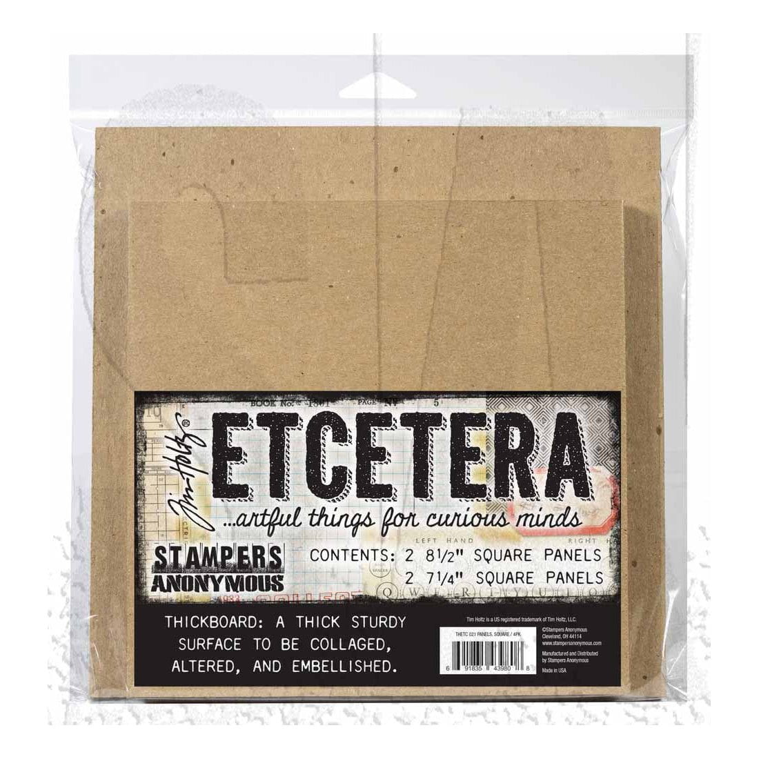 Tim Holtz Etcetera Panels and Tiles from Stampers Anonymous