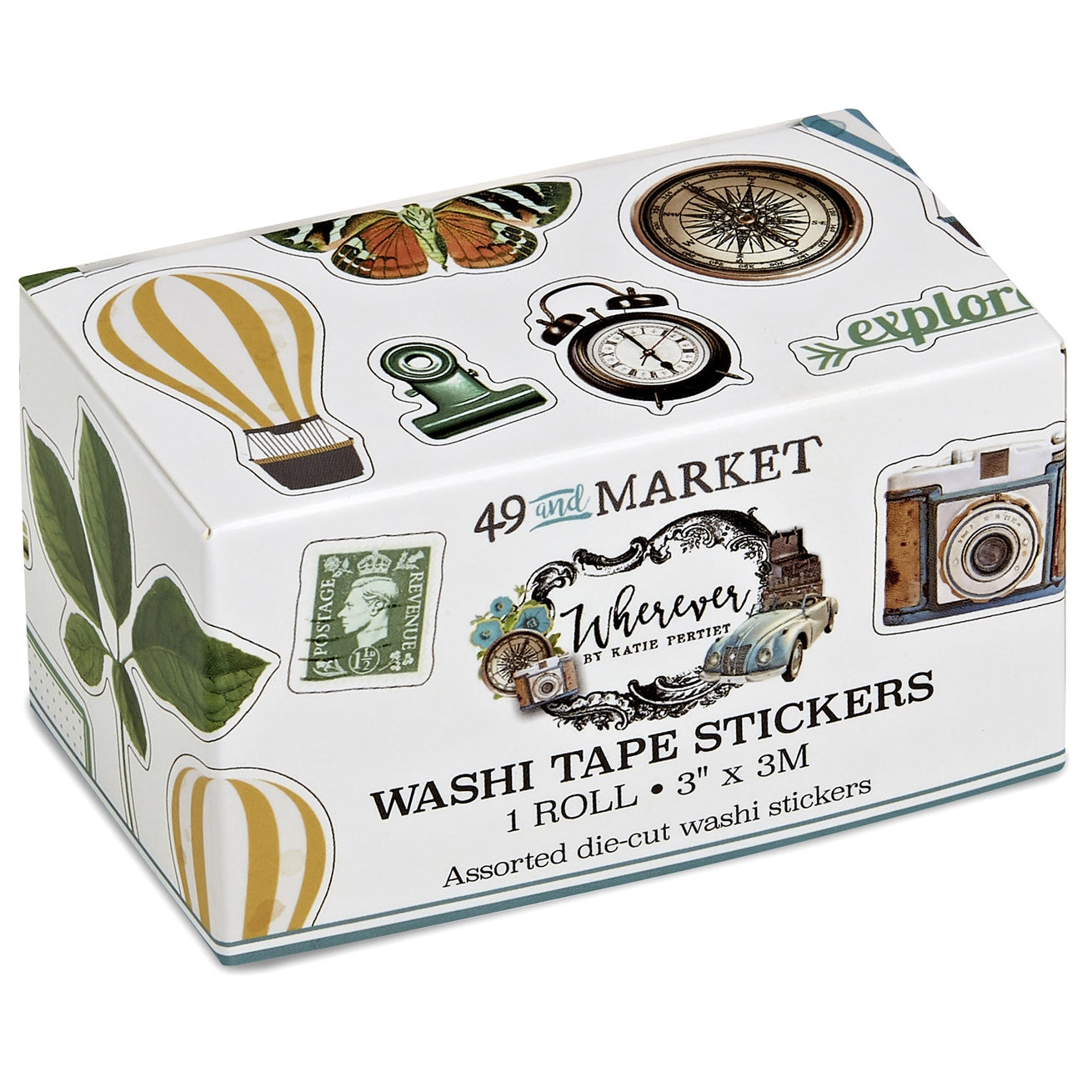 Washi Sticker Roll from 49 and Market
