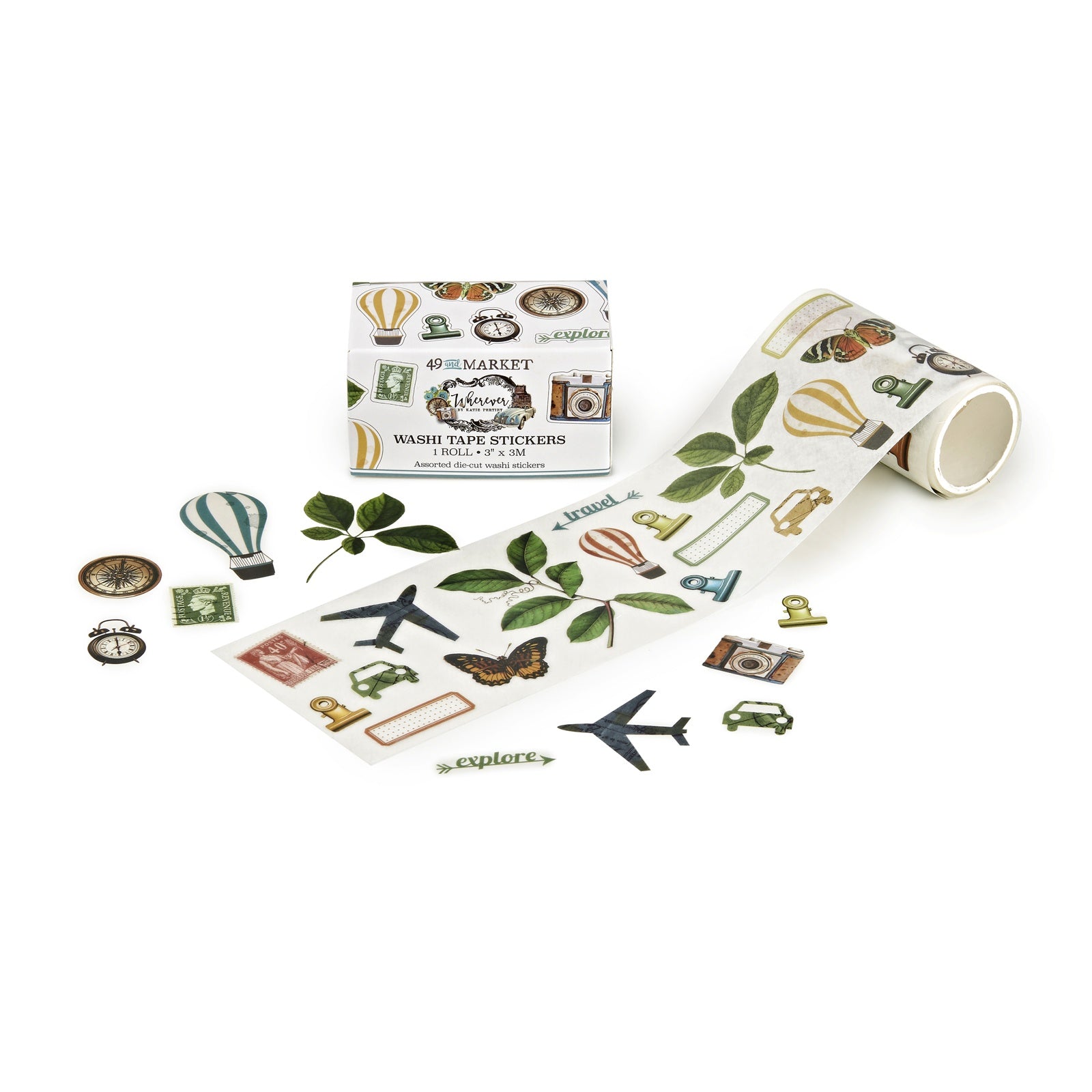 Washi Sticker Roll from 49 and Market
