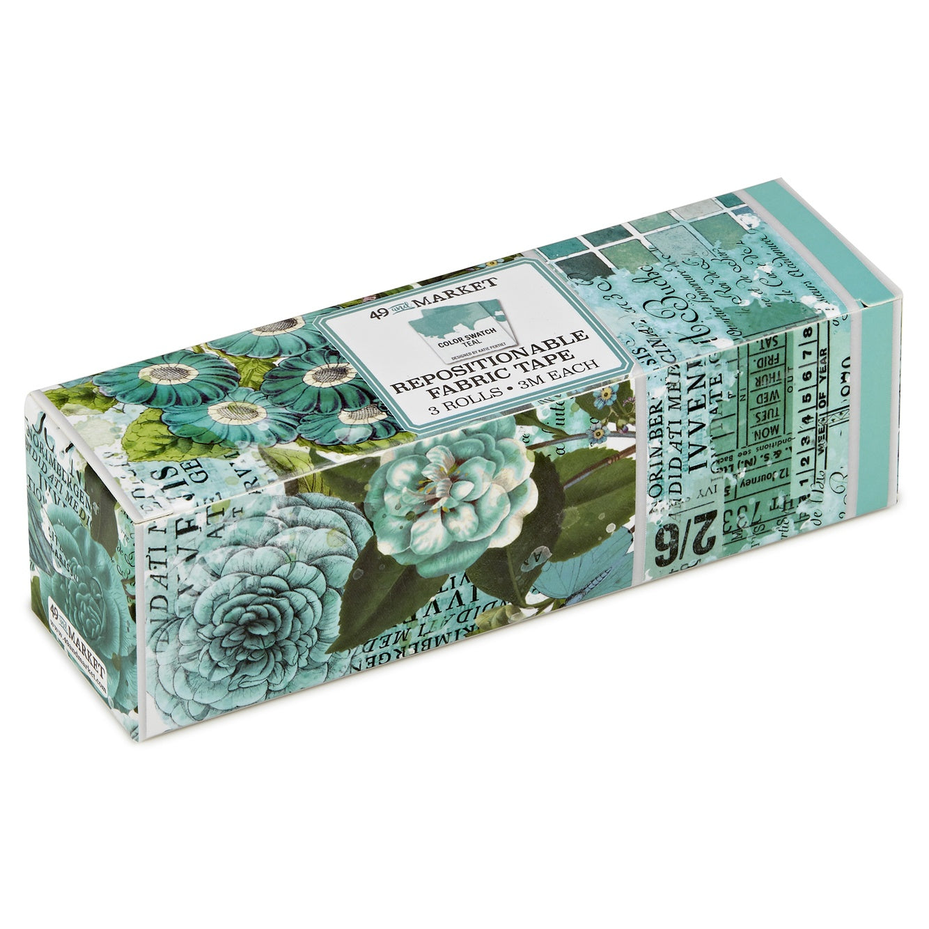 49 and Market Repositionable Fabric Tape Rolls