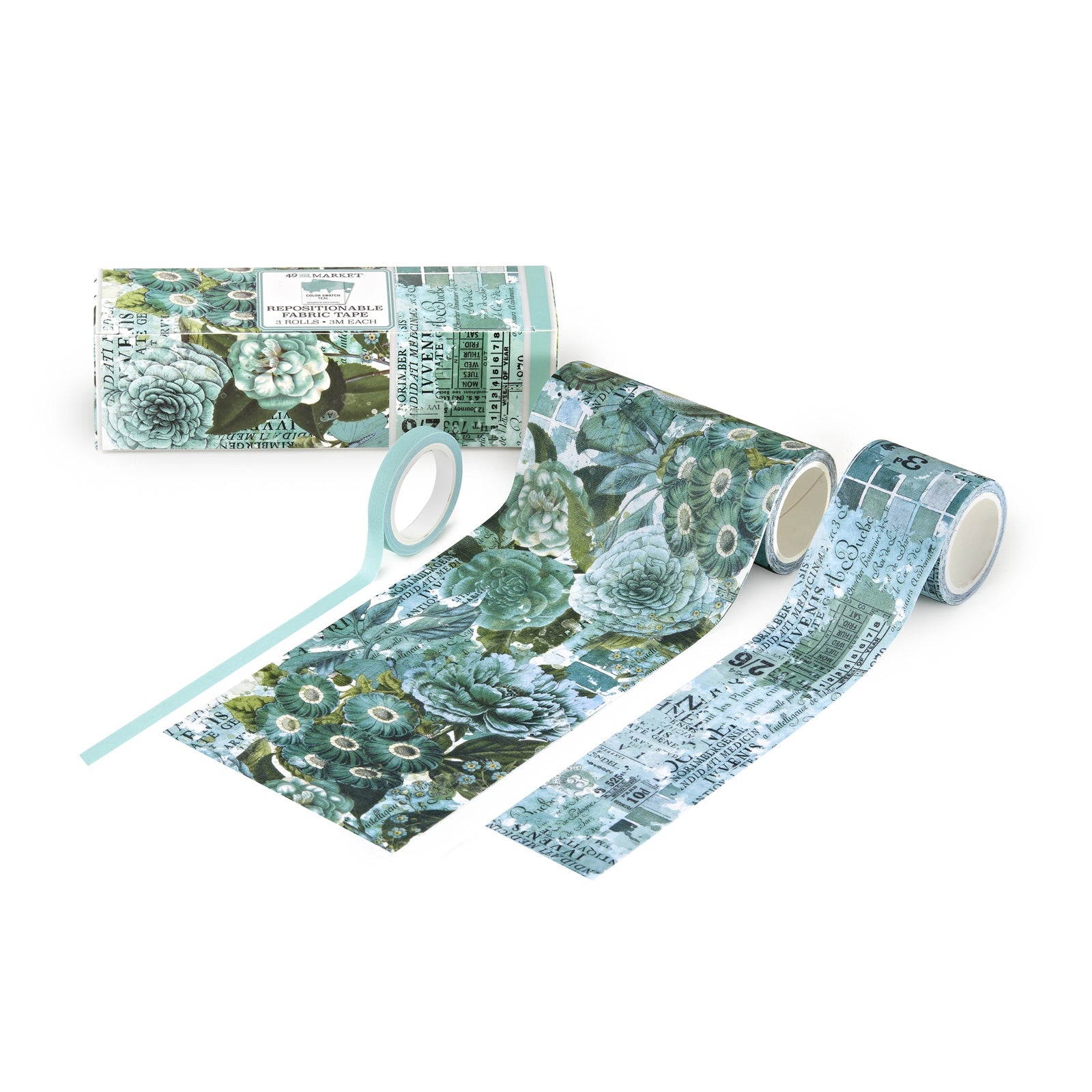 49 and Market Repositionable Fabric Tape Rolls