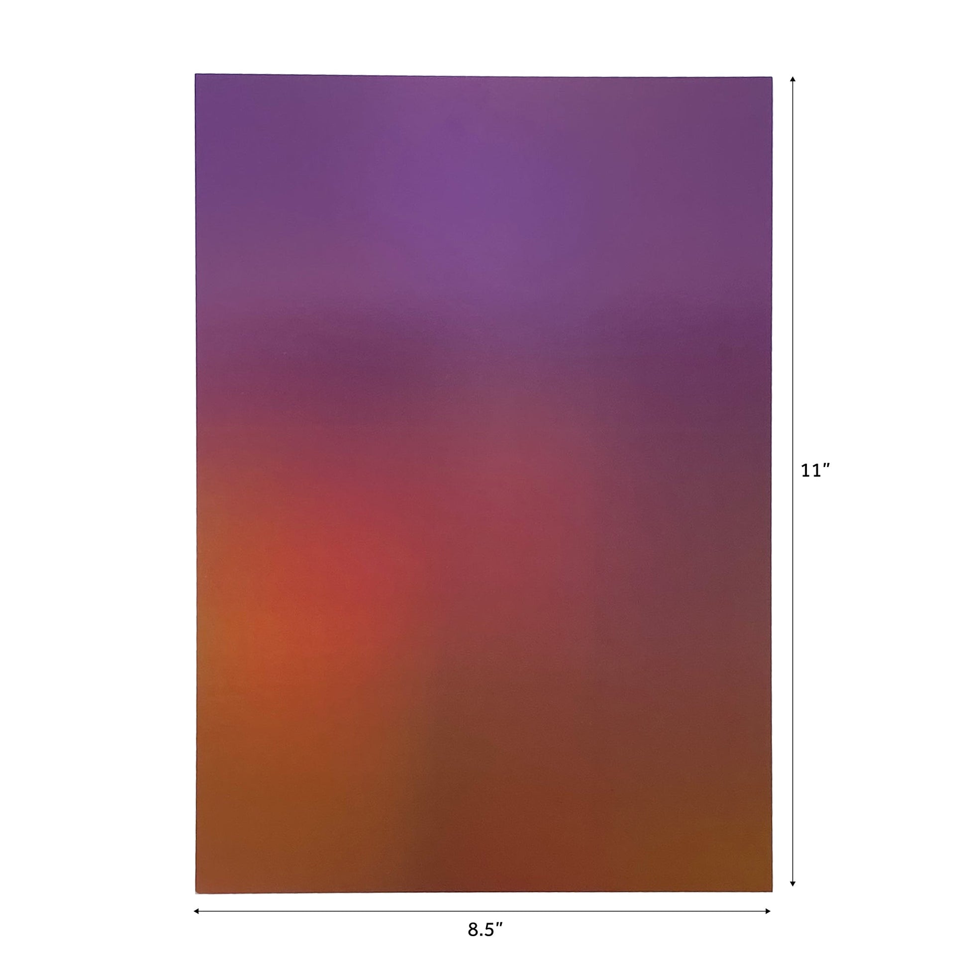 Craft Perfect 8.5x11 Iridescent Mirror Cardstock Pack