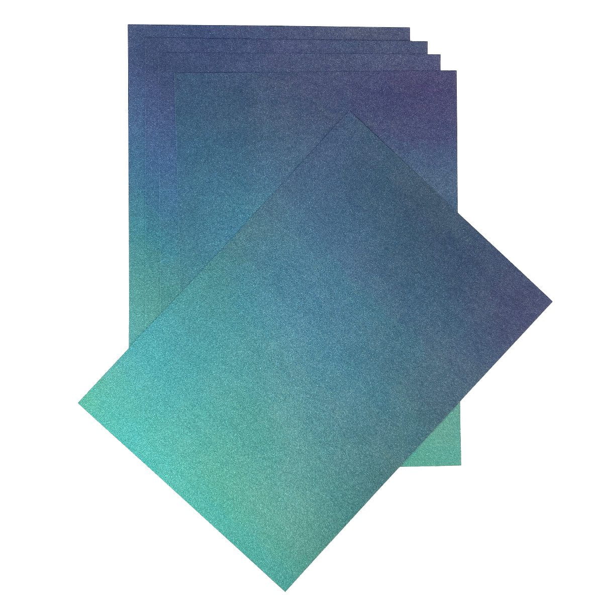 Craft Perfect Glitter Ombre Cardstock Pack