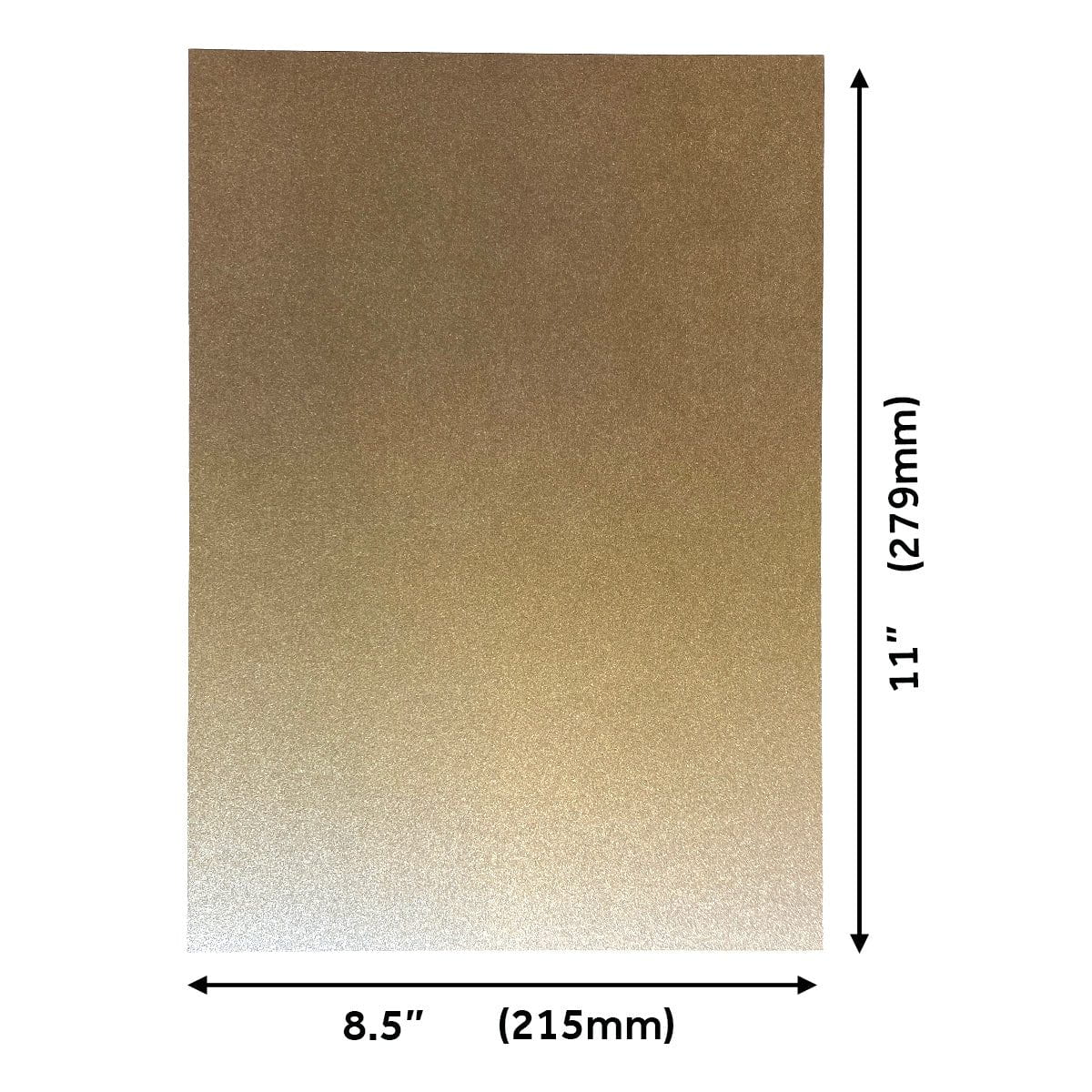 Craft Perfect Glitter Ombre Cardstock Pack