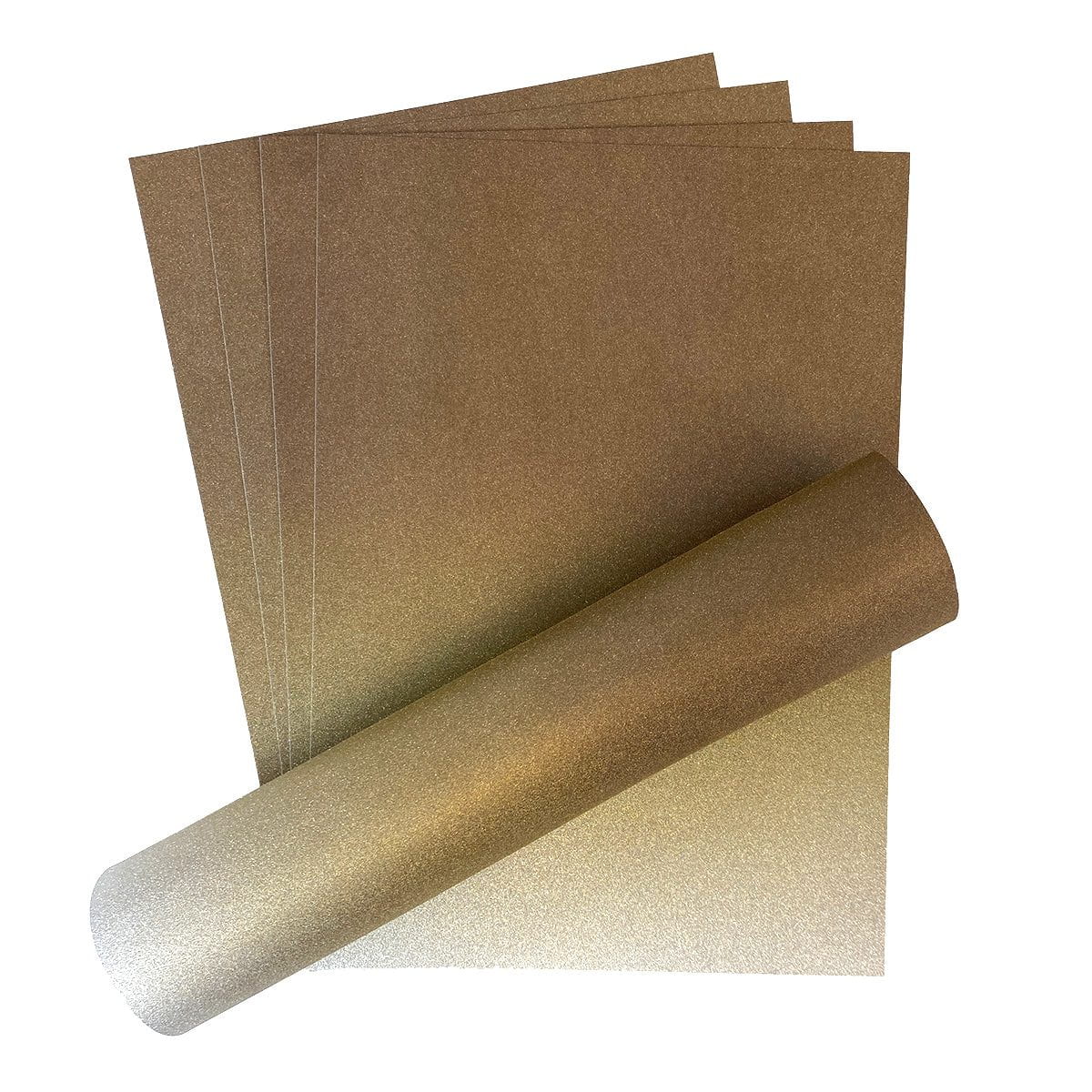 Craft Perfect Glitter Ombre Cardstock Pack