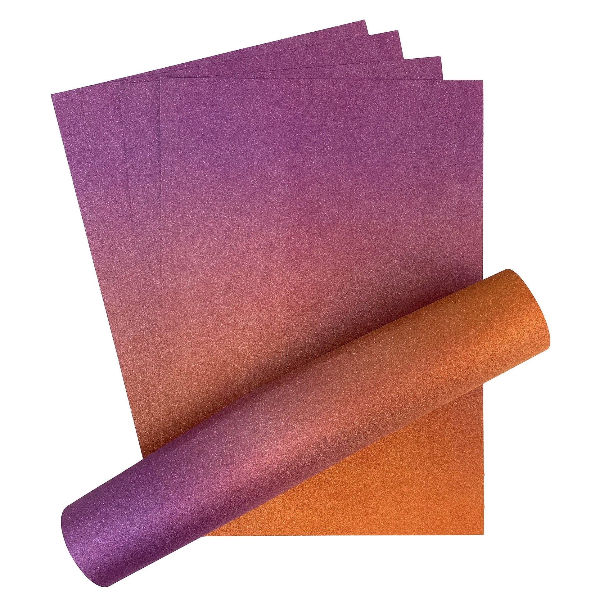 Craft Perfect Glitter Ombre Cardstock Pack