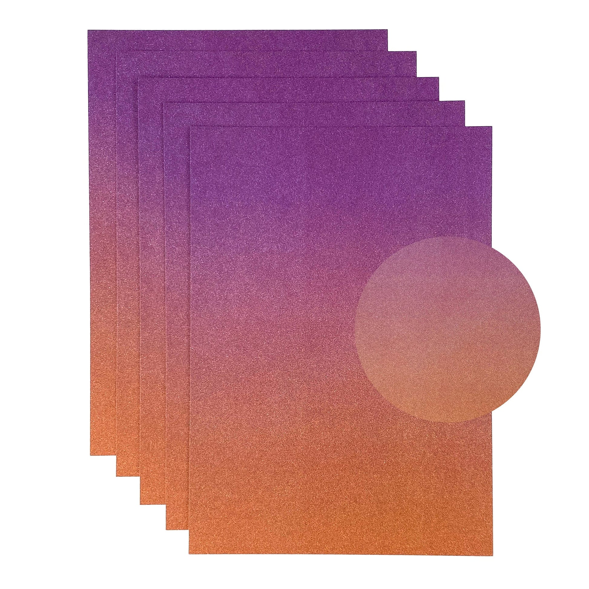 Craft Perfect Glitter Ombre Cardstock Pack