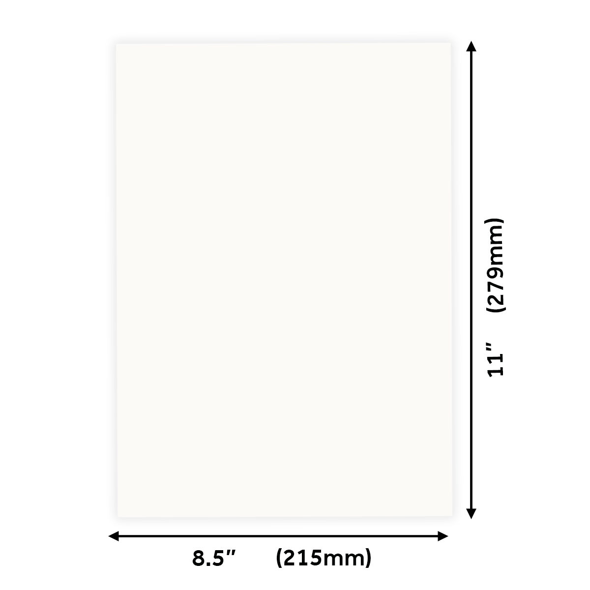 Craft Perfect 8.5x11" Heavyweight 110lb Smooth Cardstock Packs