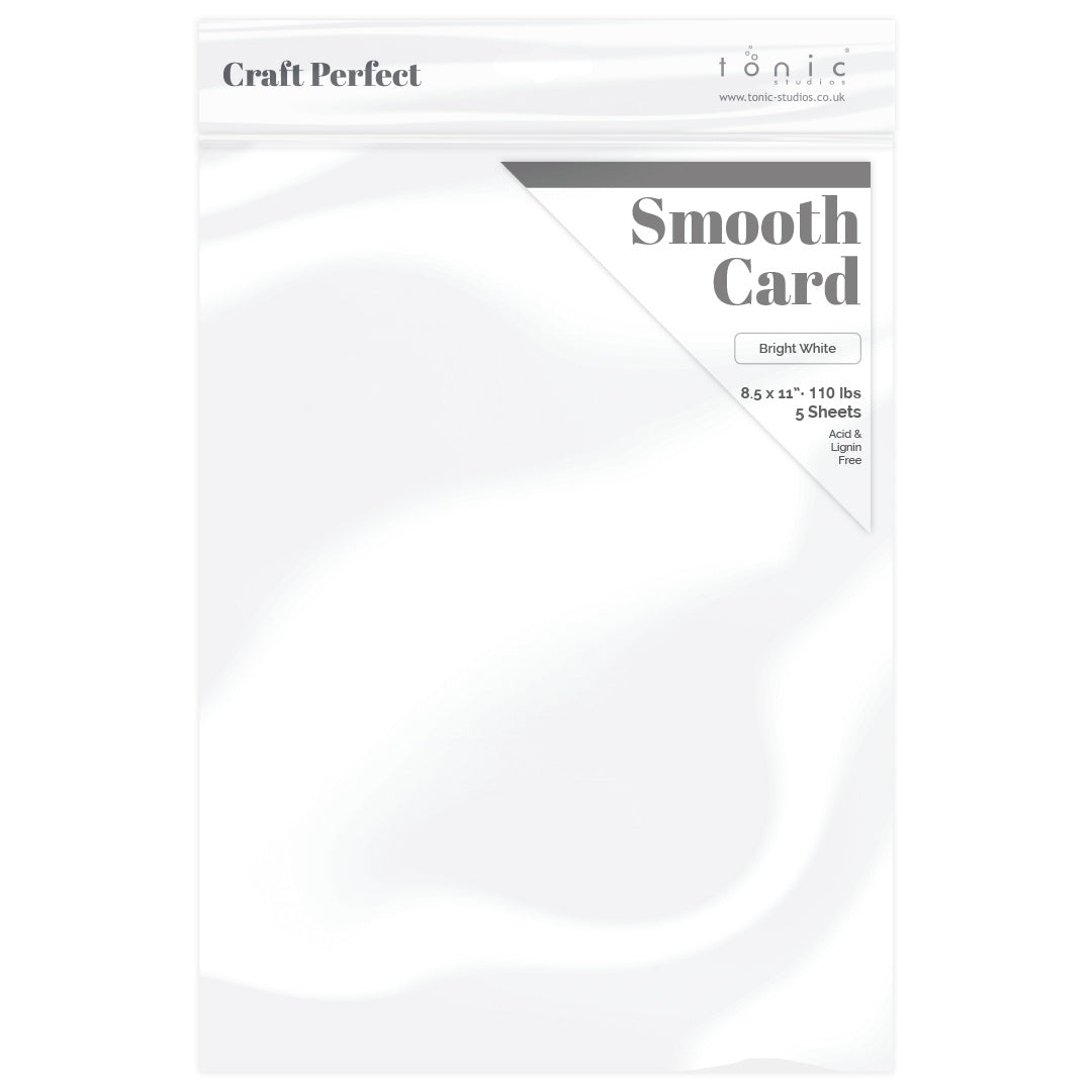 Craft Perfect 8.5x11" Heavyweight 110lb Smooth Cardstock Packs
