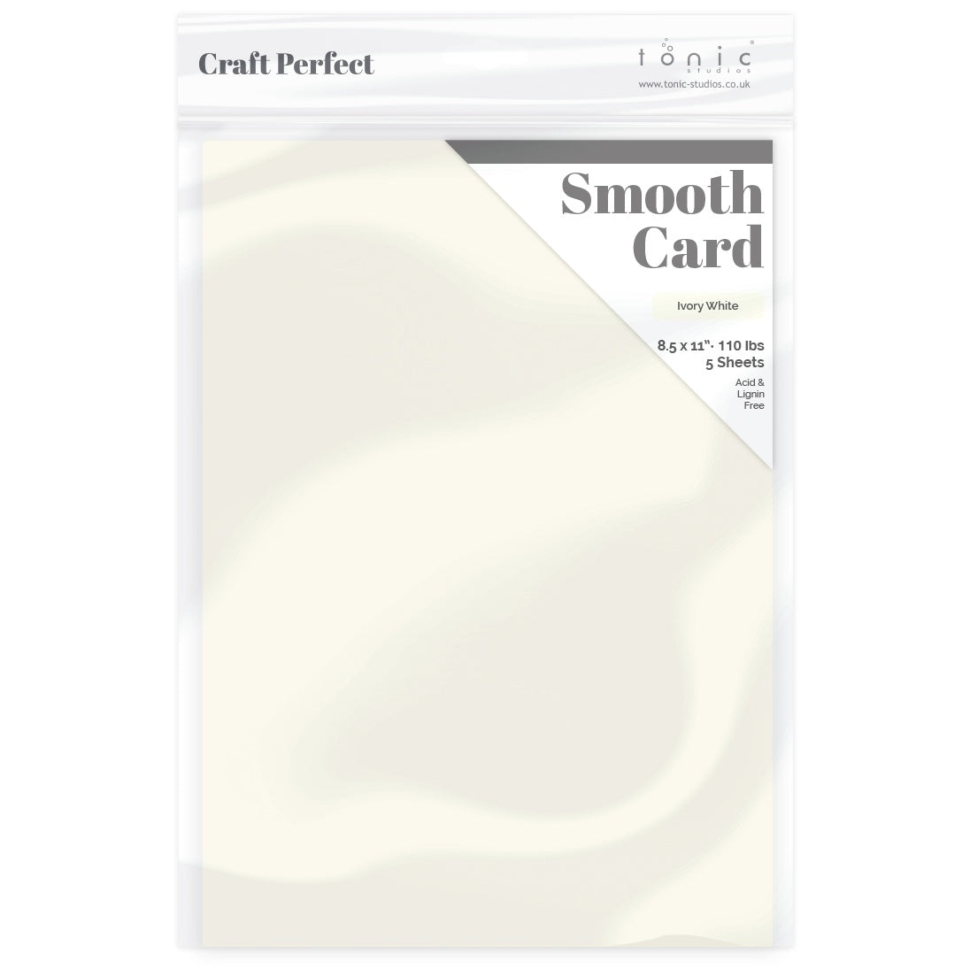 Craft Perfect 8.5x11" Heavyweight 110lb Smooth Cardstock Packs