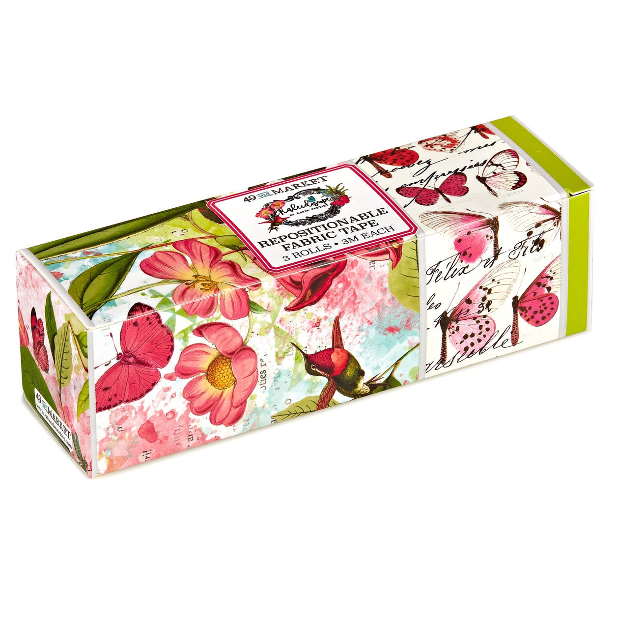 49 and Market Repositionable Fabric Tape Rolls