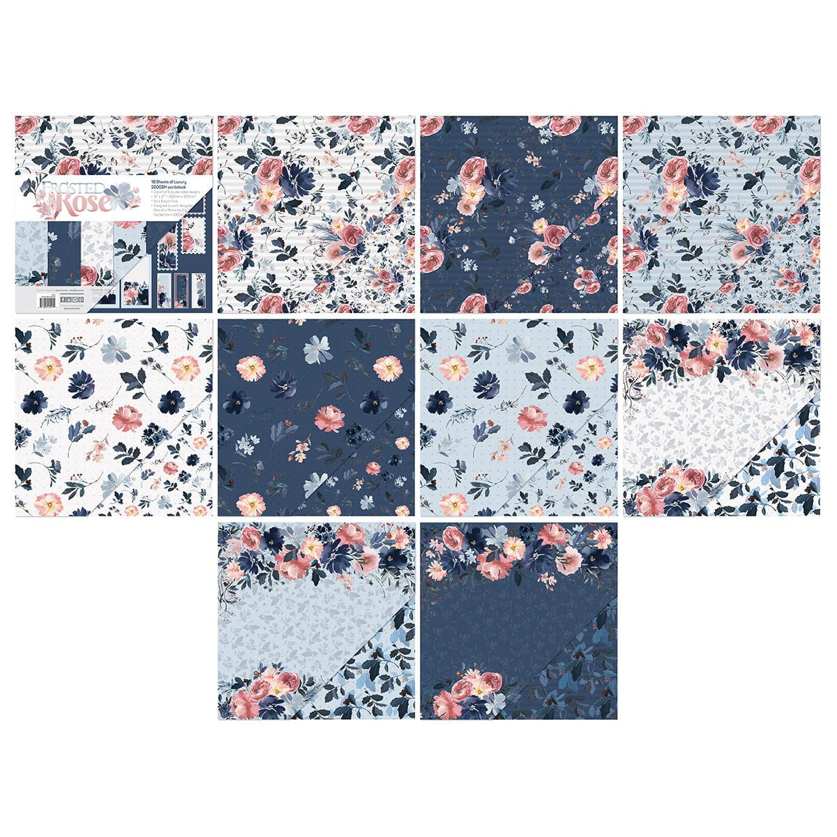 Tonic Studios Frosted Rose Art Paper Pads
