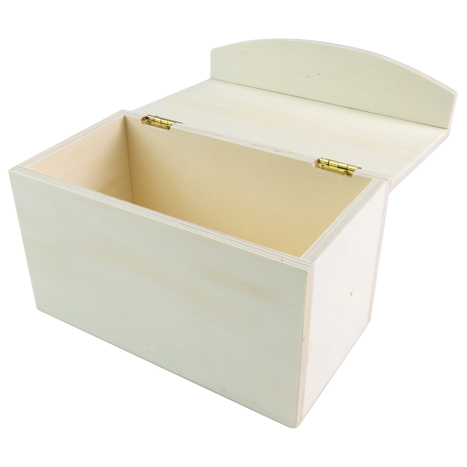 Unfinished Wood Foldover Storage Boxes from CousinDIY