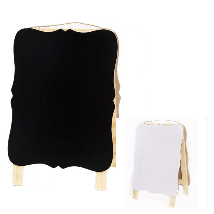 Tabletop Chalkboard or Dry Erase Easels from CousinDIY