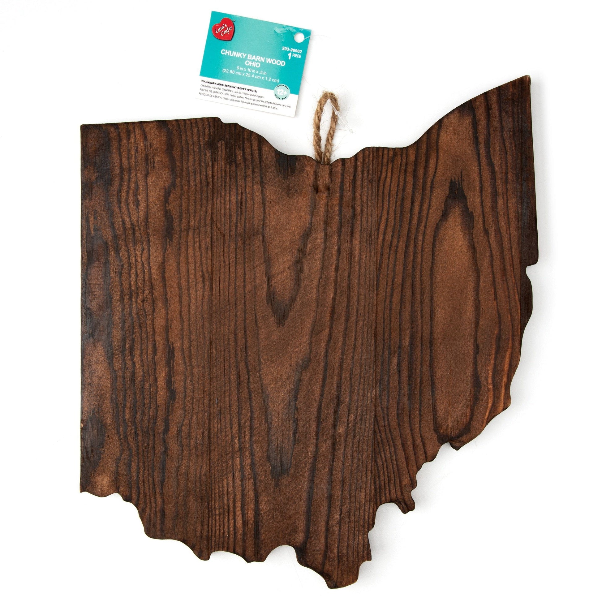 Wood State Shaped Plaques from CousinDIY