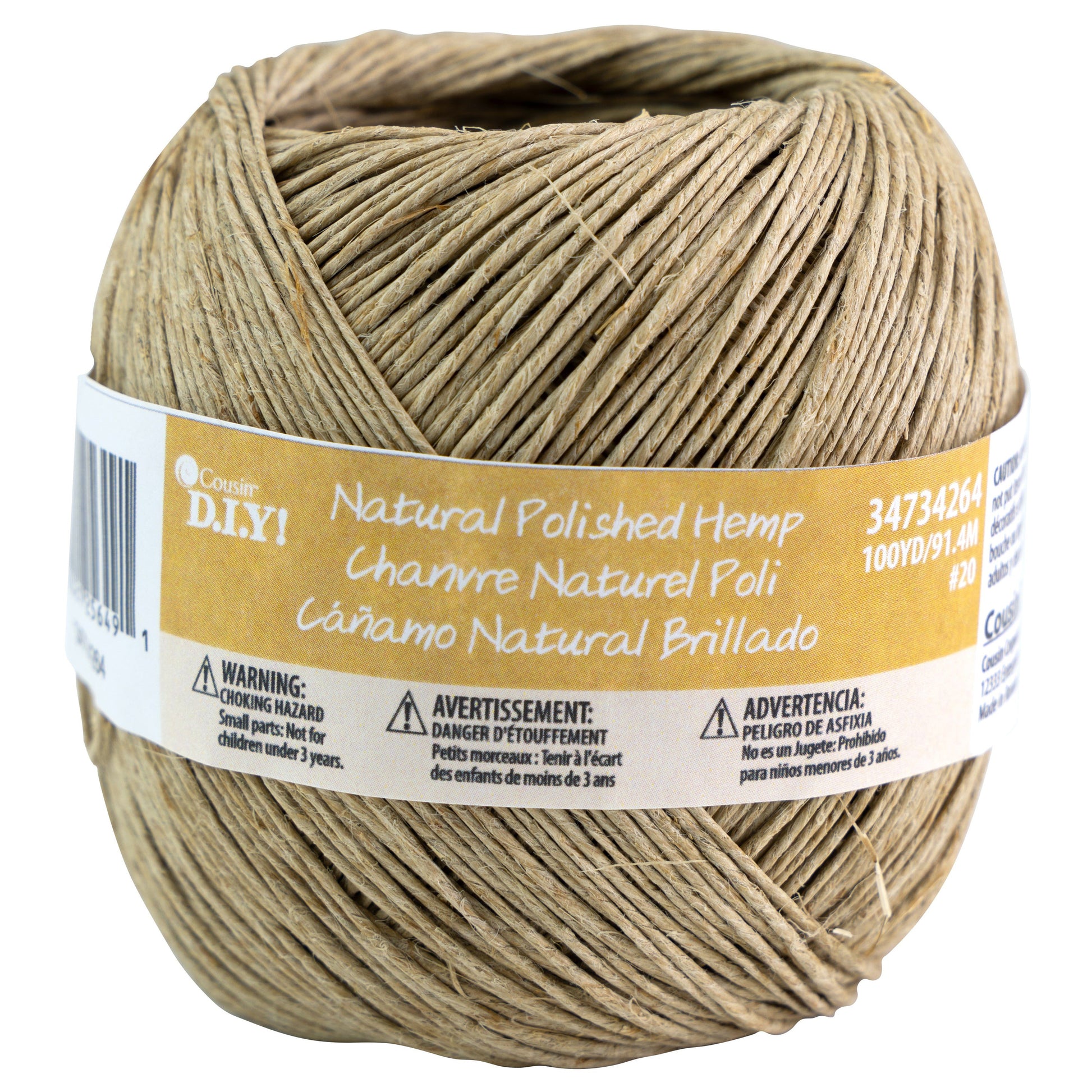 CousinDIY Hemp Cord for Jewelry and Crafts