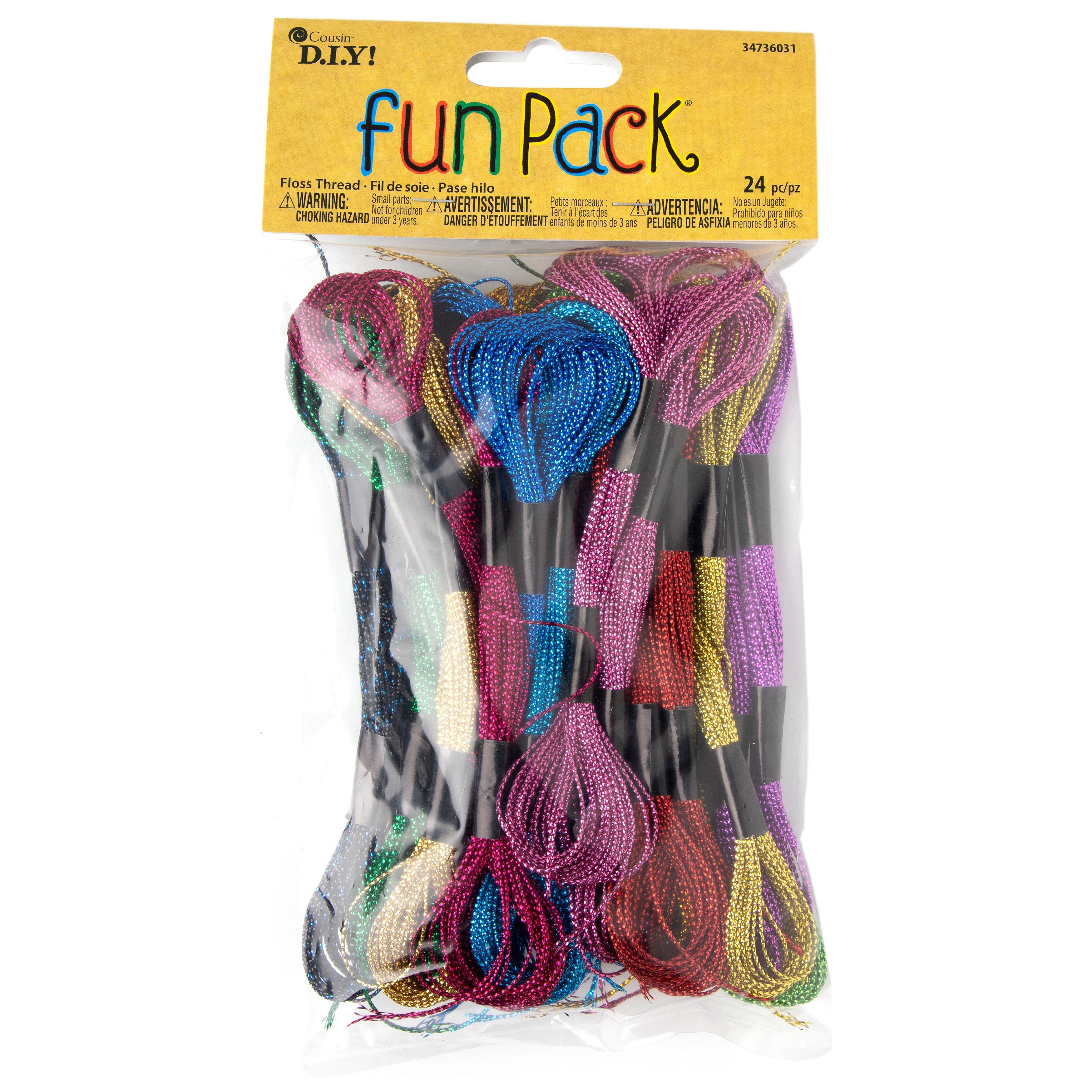CousinDIY Embroidery Floss Fun Packs
