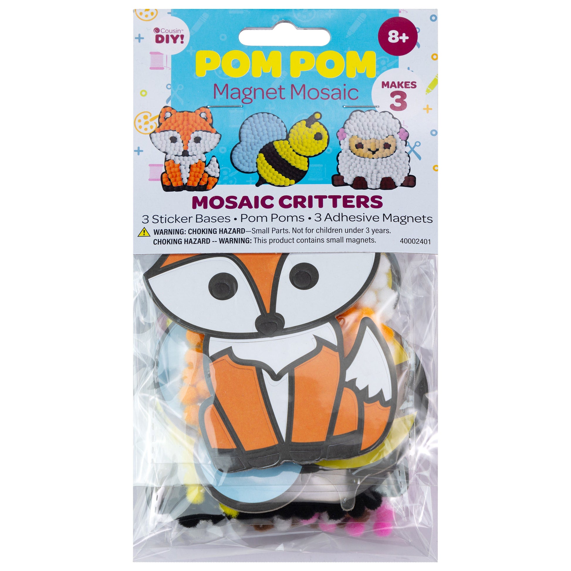 CousinDIY Pom-Pom Mosaic Kits