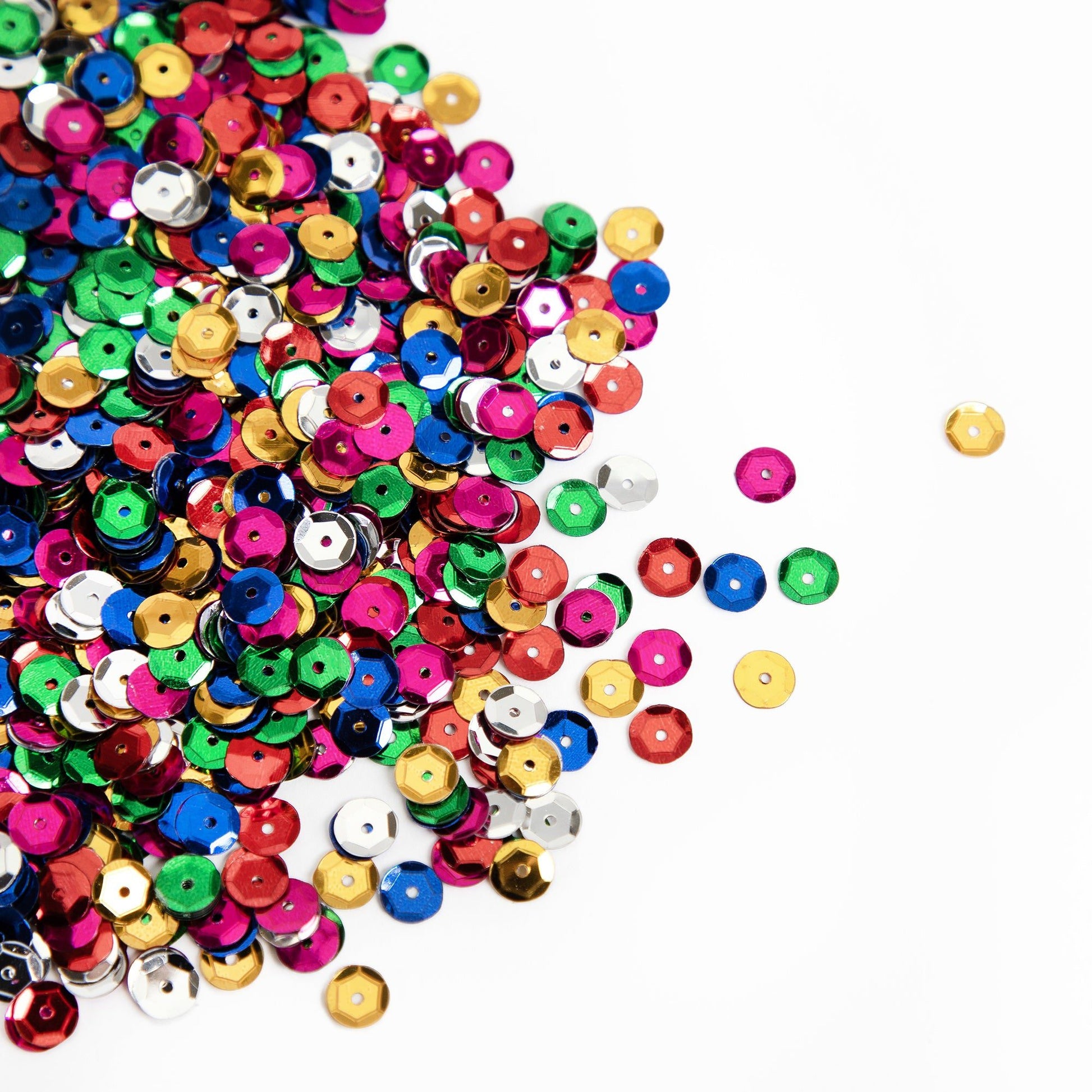 CousinDIY Sequin Tub - Bright Colors, 195g