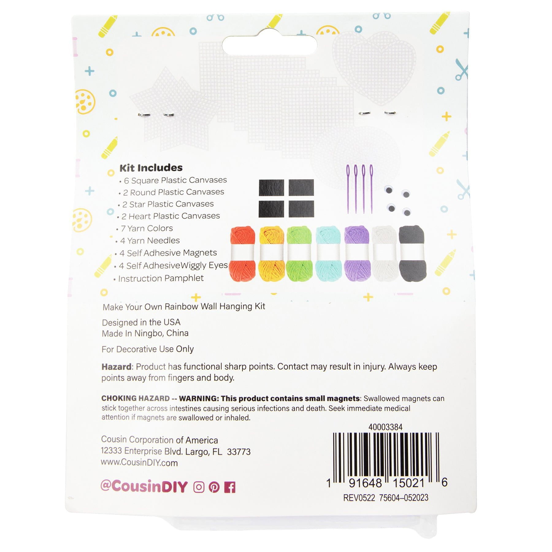 CousinDIY Plastic Canvas Creativity Kit