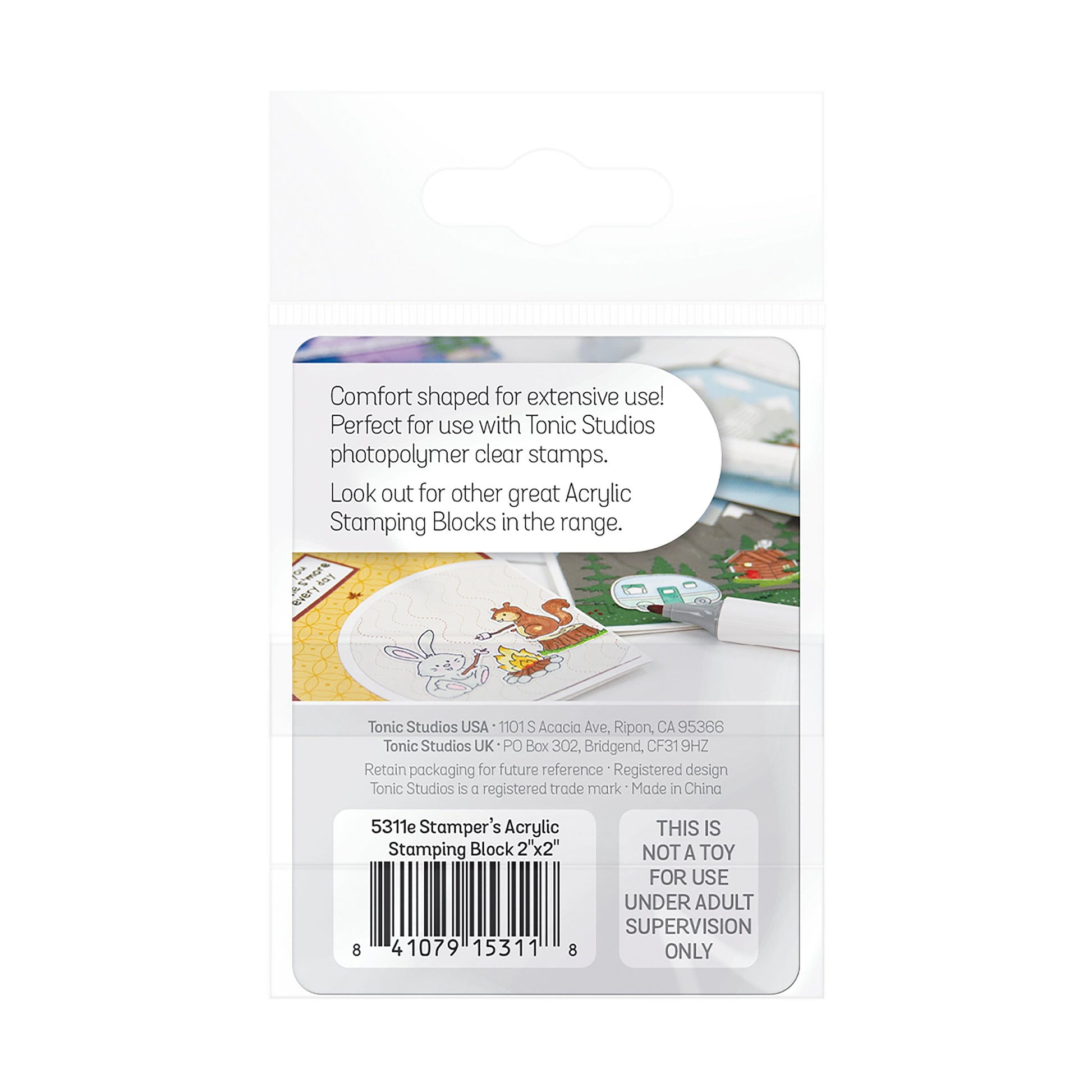 Tonic Studios Crafter's Acrylic Stamping Blocks