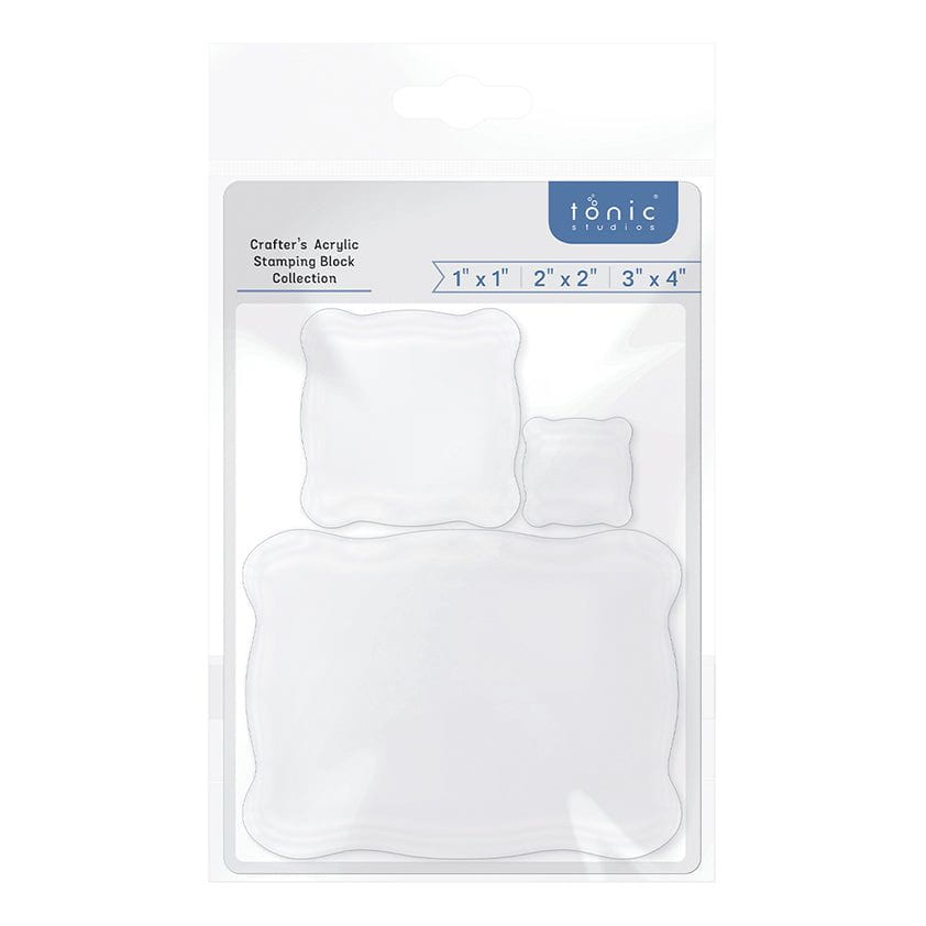 Tonic Studios Crafter's Acrylic Stamping Blocks