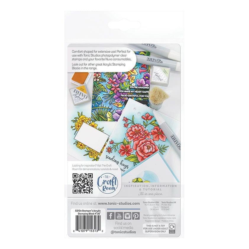 Tonic Studios Crafter's Acrylic Stamping Blocks