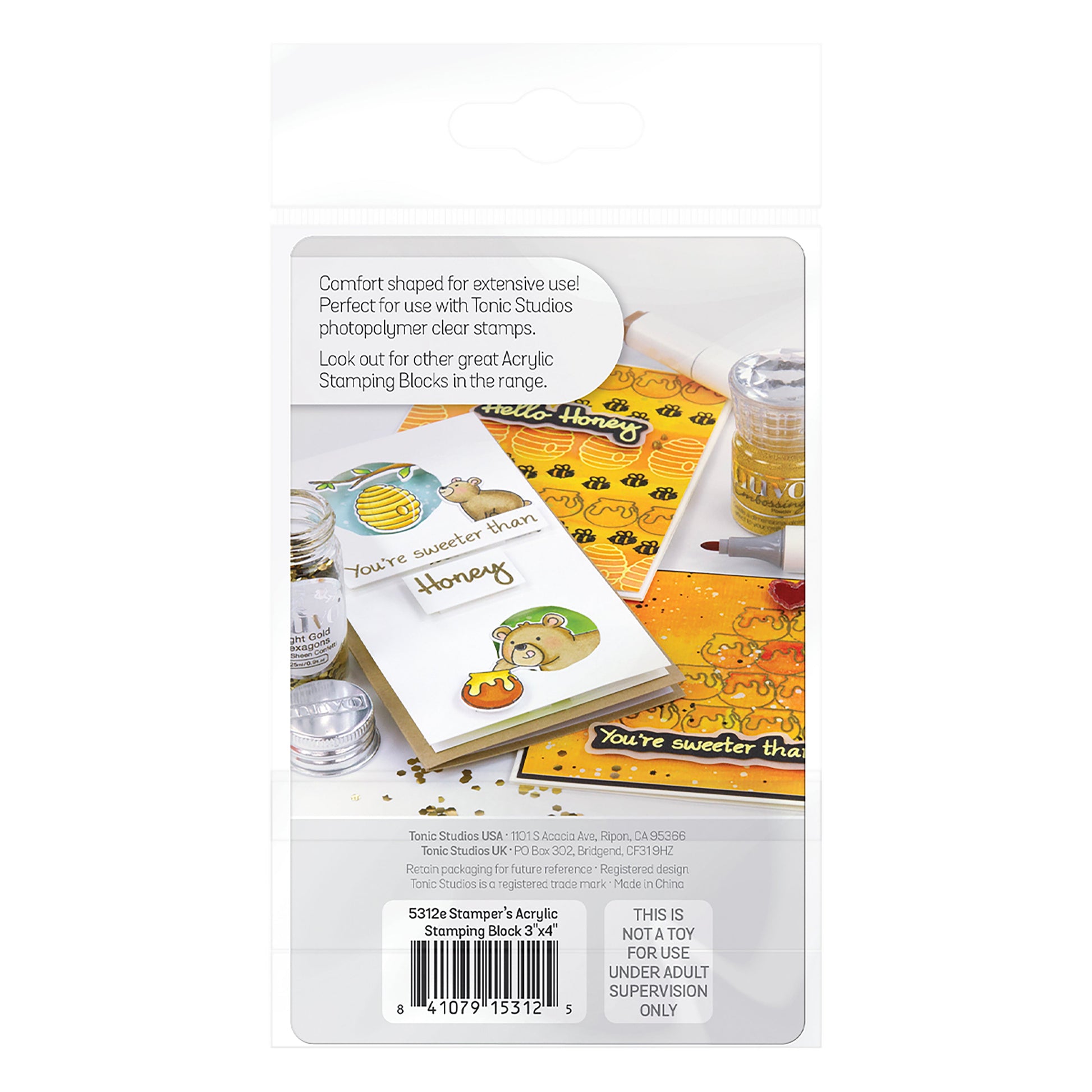 Tonic Studios Crafter's Acrylic Stamping Blocks