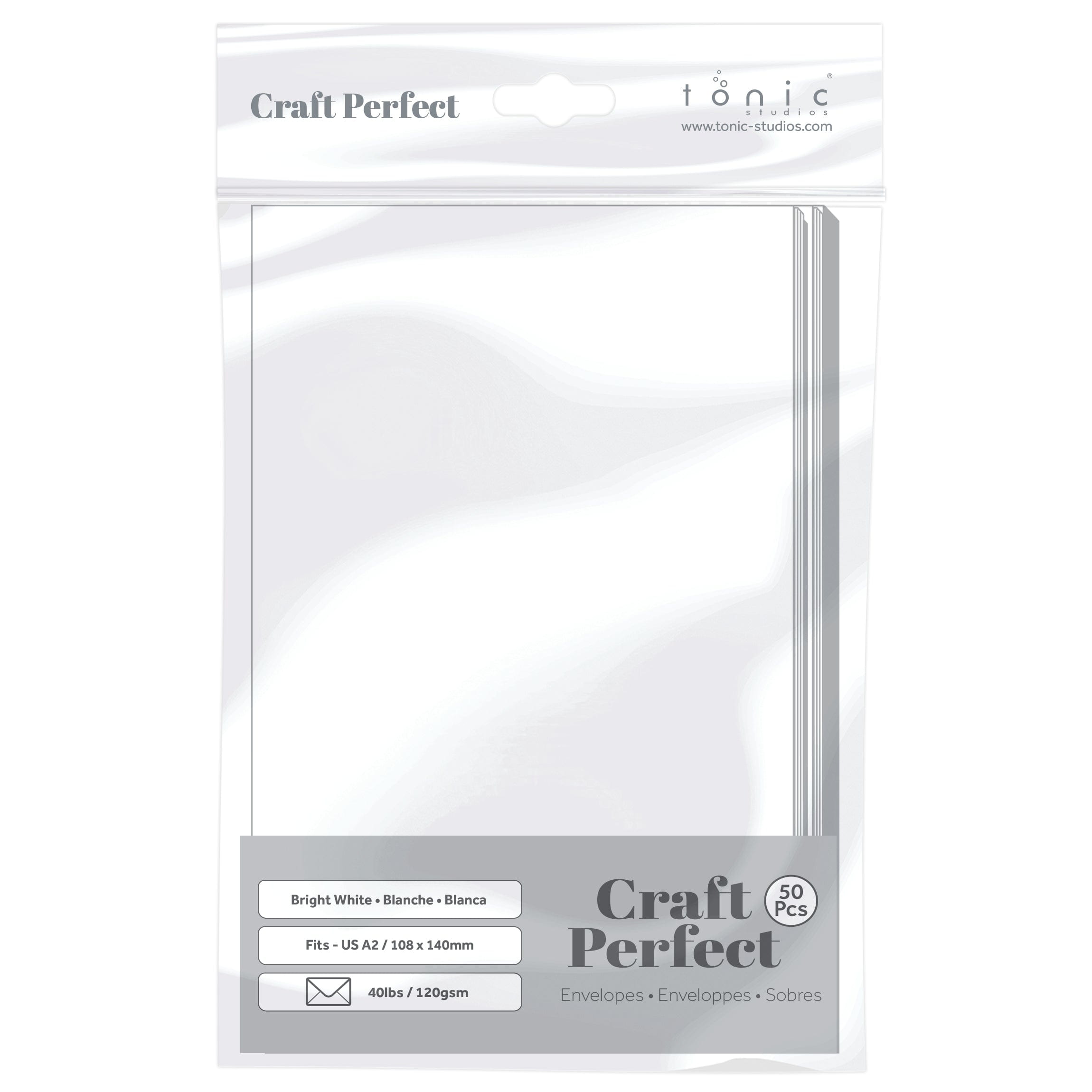 Craft Perfect Blank Envelopes - White