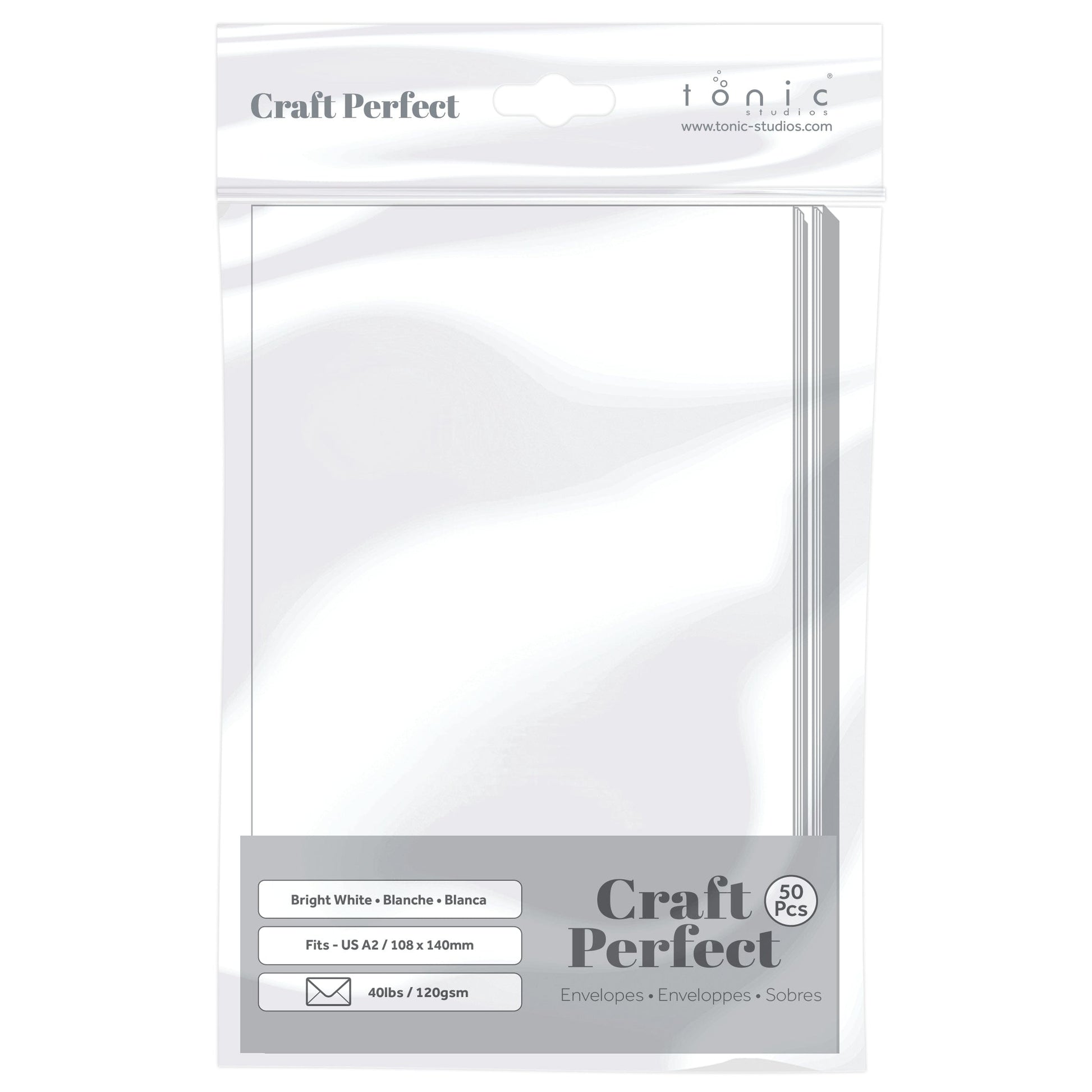 Craft Perfect Blank Envelopes - White
