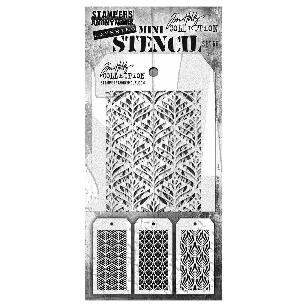 Tim Holtz Mini Layered Stencil Sets from Stampers Anonymous