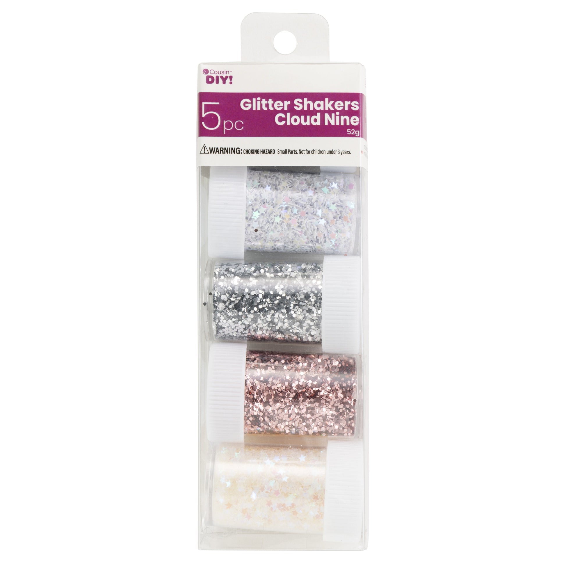 CousinDIY Glitter Shaker 5-Packs