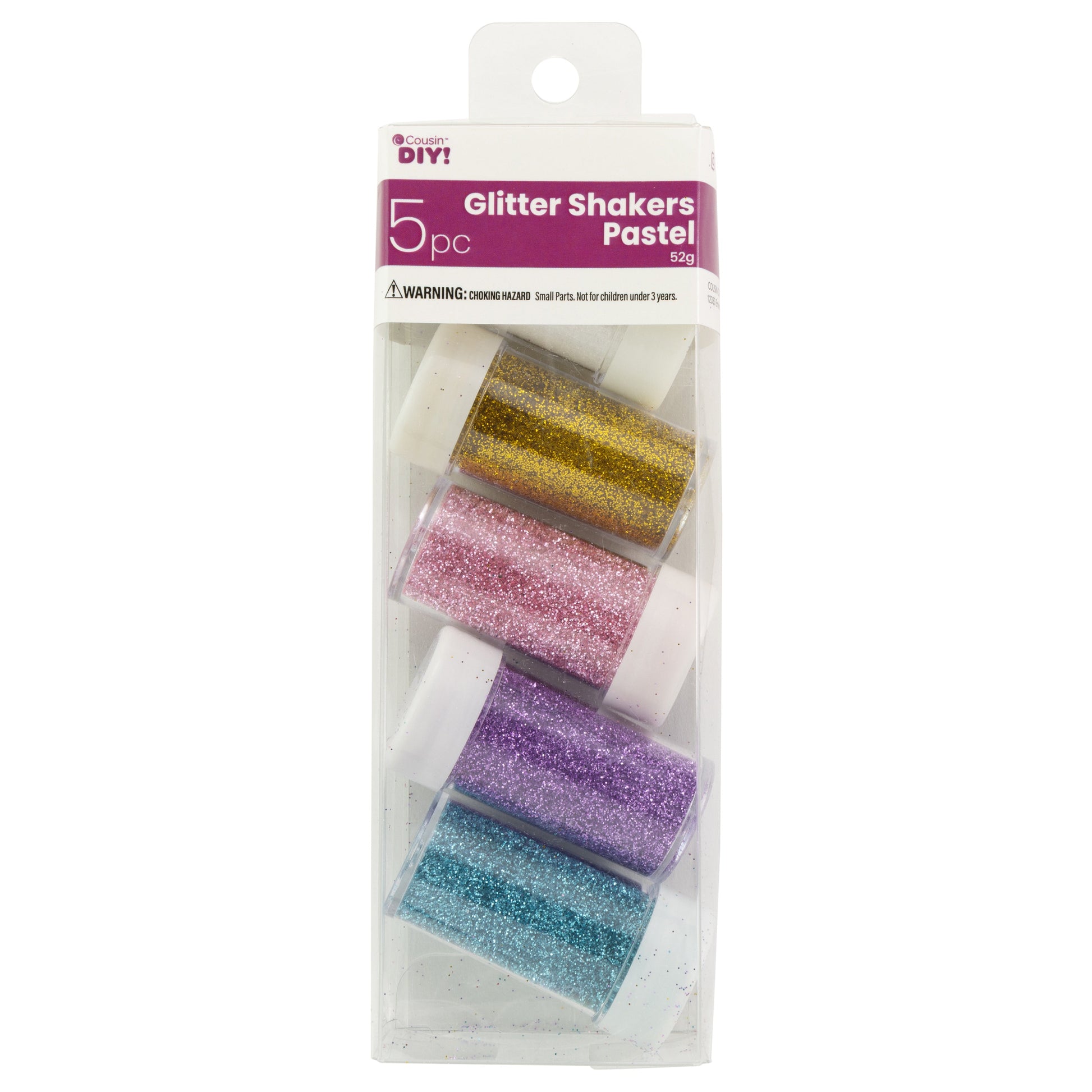 CousinDIY Glitter Shaker 5-Packs