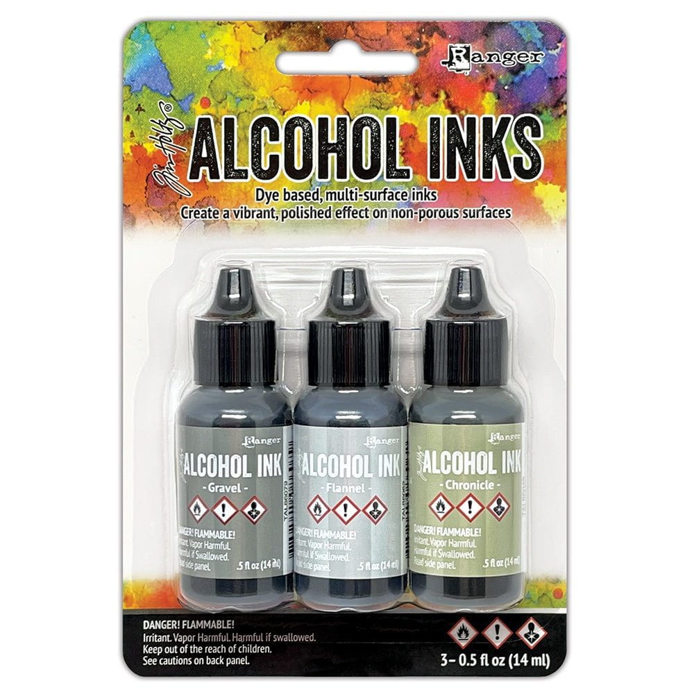 Tim Holtz Alcohol Ink .5oz 3/Pkg