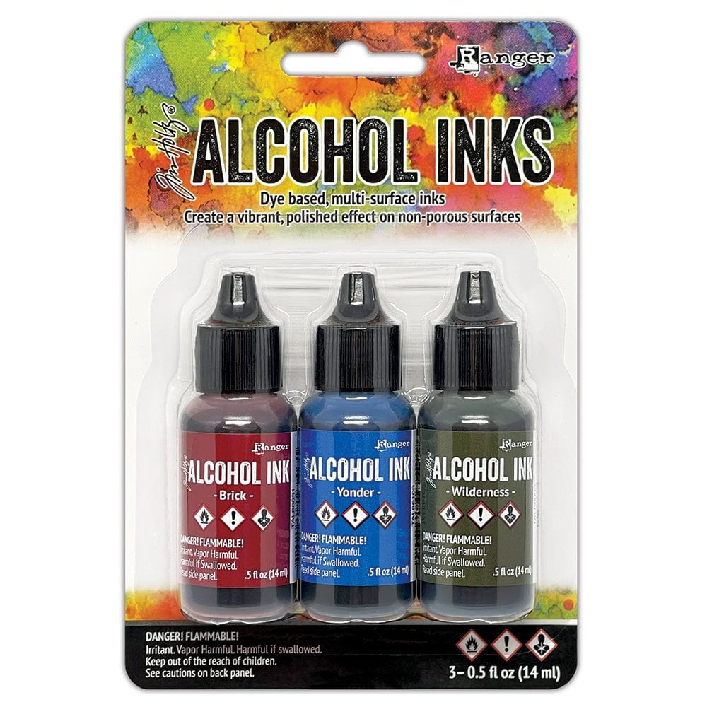 Tim Holtz Alcohol Ink .5oz 3/Pkg