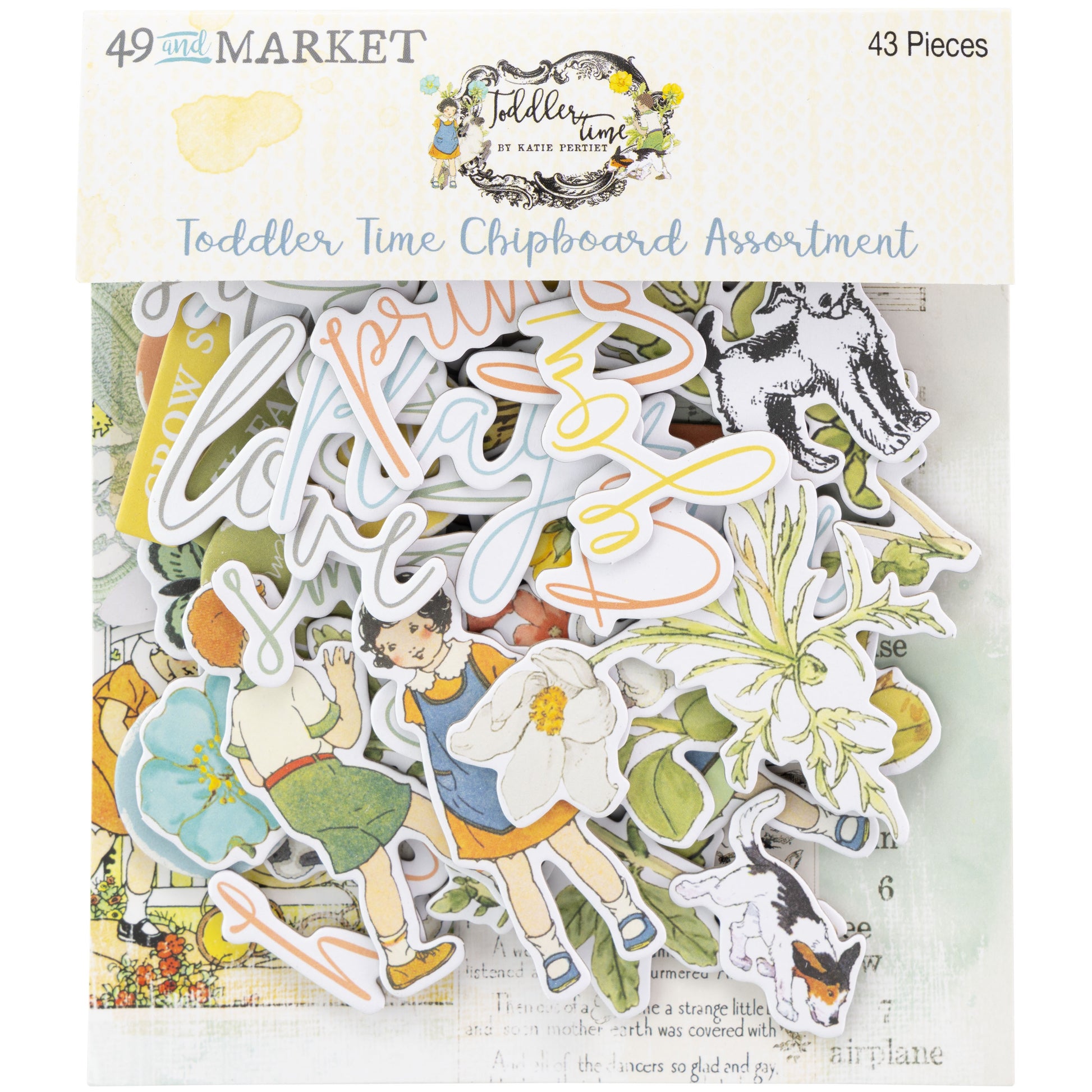 Chipboard Shapes from 49 and Market