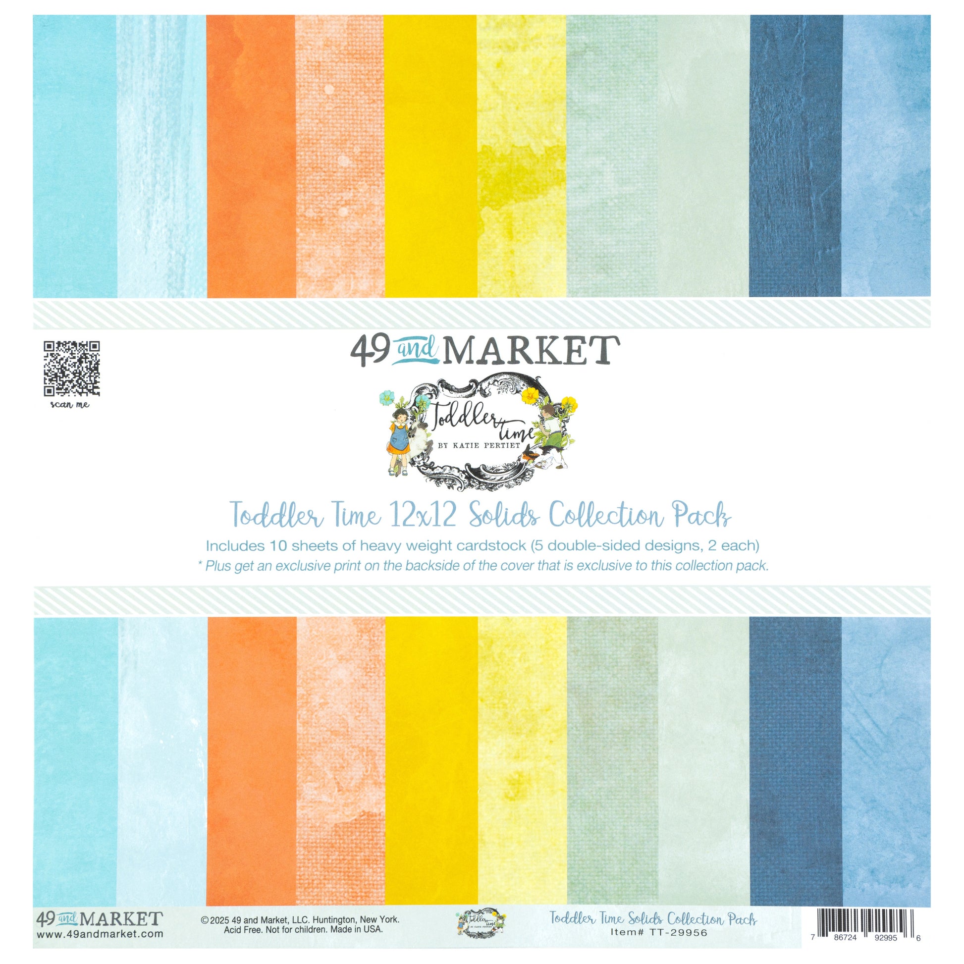 49 And Market 12x12" Scrapbook Paper Collection Pack