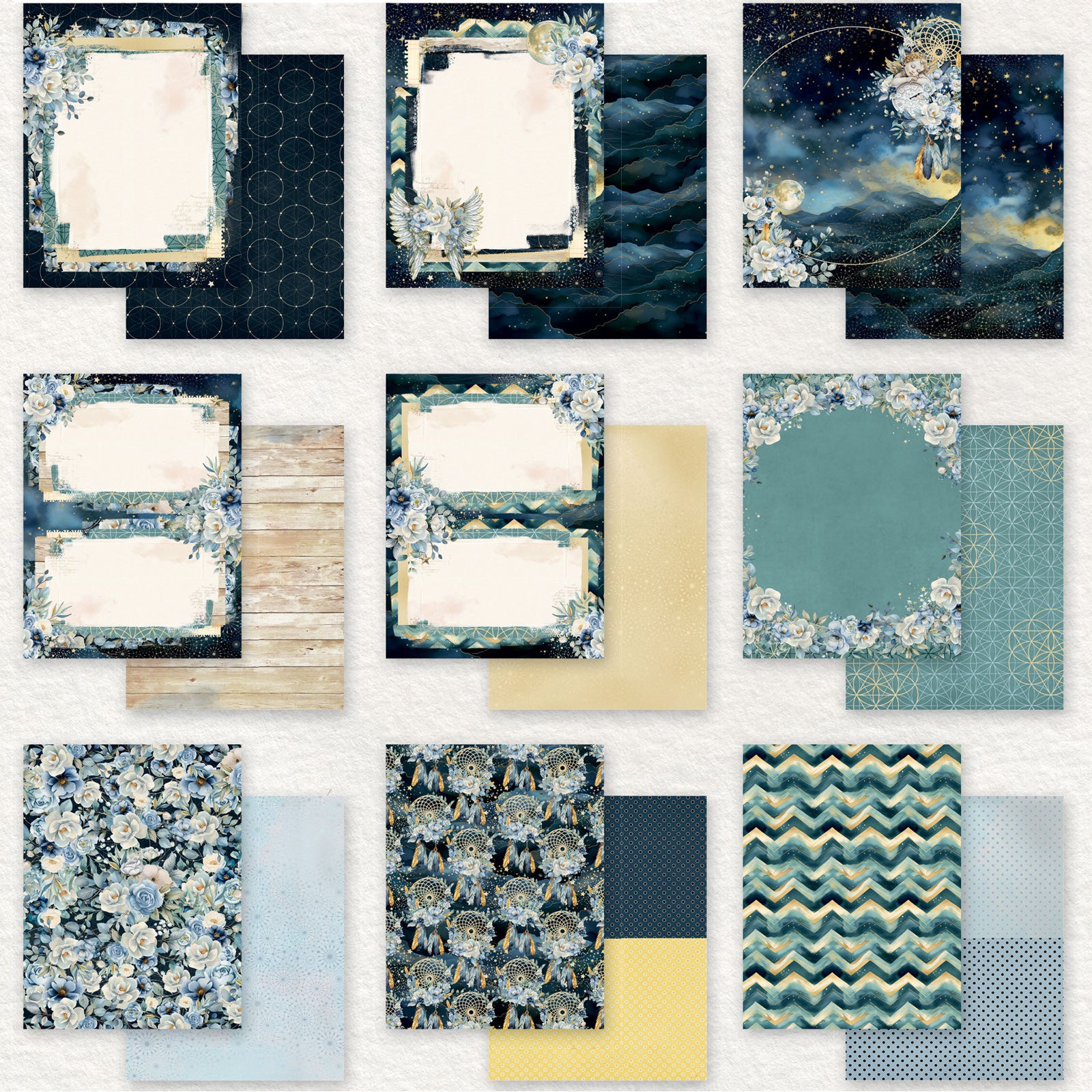 49 And Market 6x8" Scrapbook Paper Collection Pack
