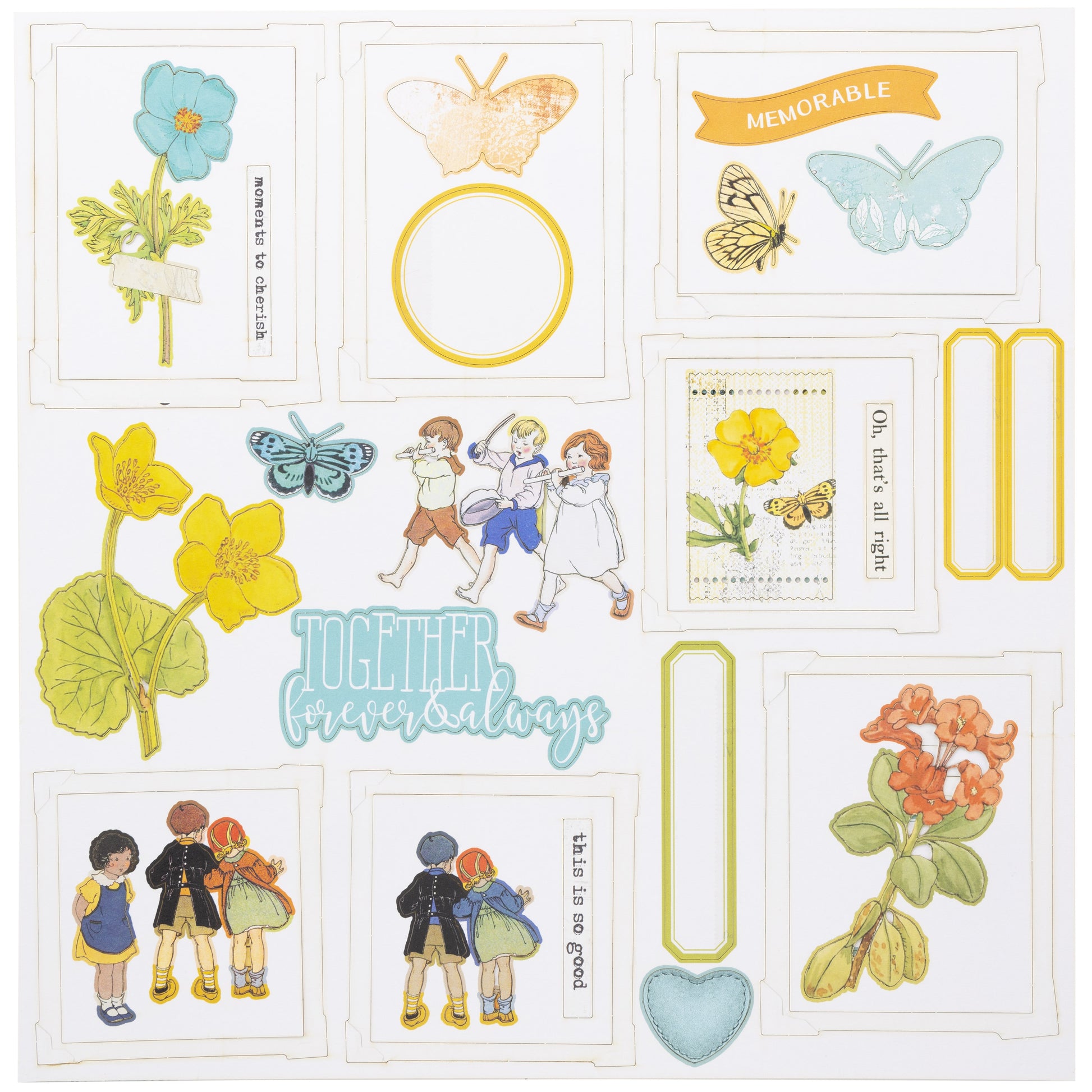 49 And Market Toddler Time Page Kit