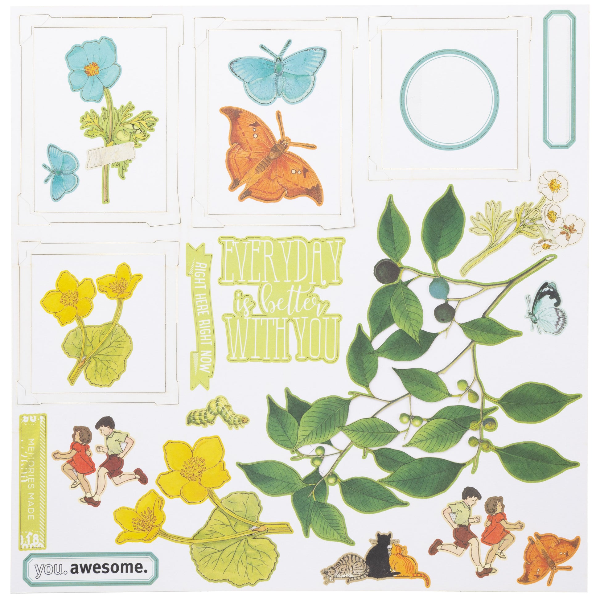 49 And Market Toddler Time Page Kit