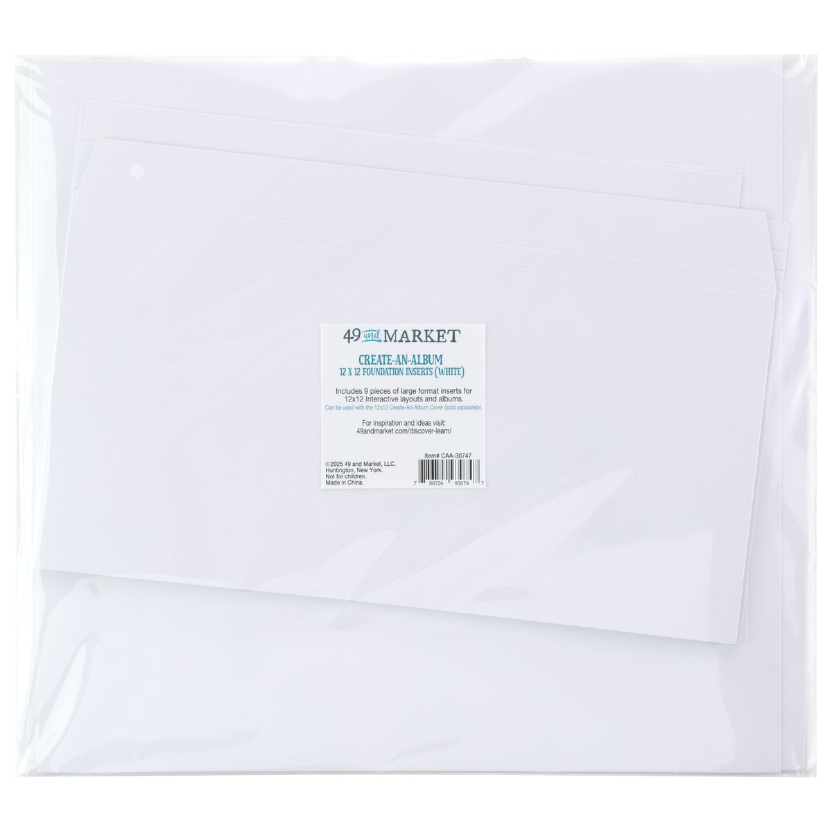 G03551 Foundation Insert 49 And Market Create-An-Album 12x12