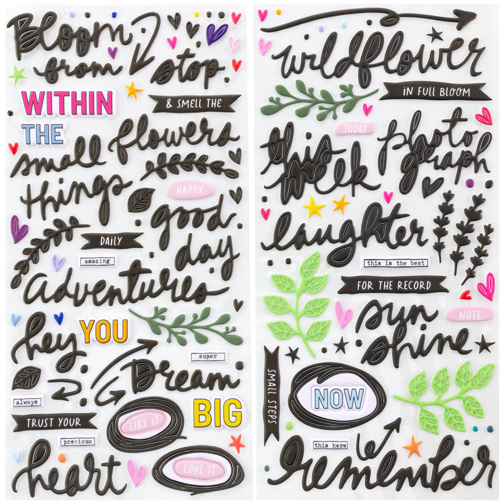 49 And Market Vicki Boutin Puffy Stickers
