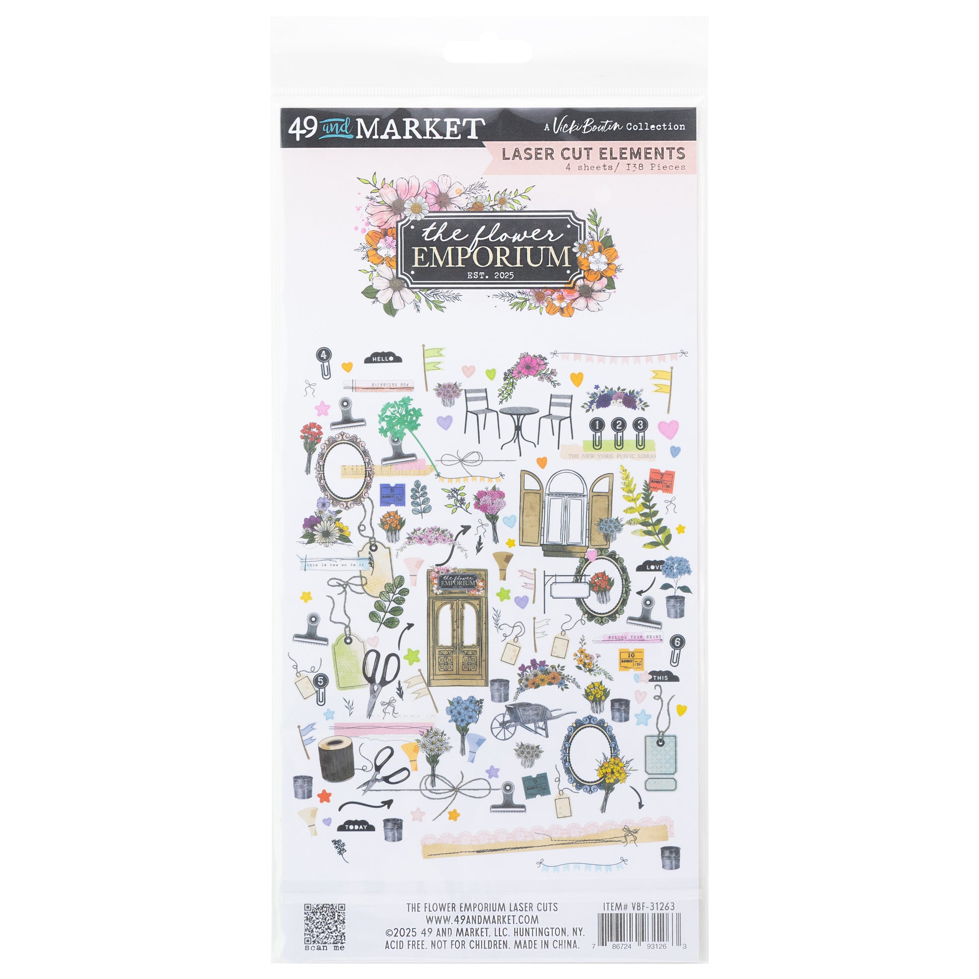 49 & Market Laser Cut-Out Elements