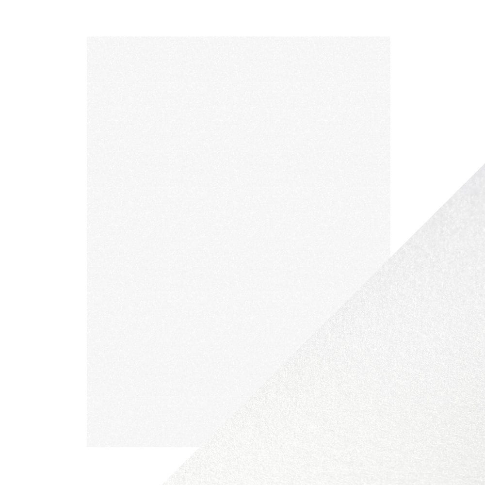 Craft Perfect Pearlescent Cardstock Bundle - Onyx, Ivory and Pearl