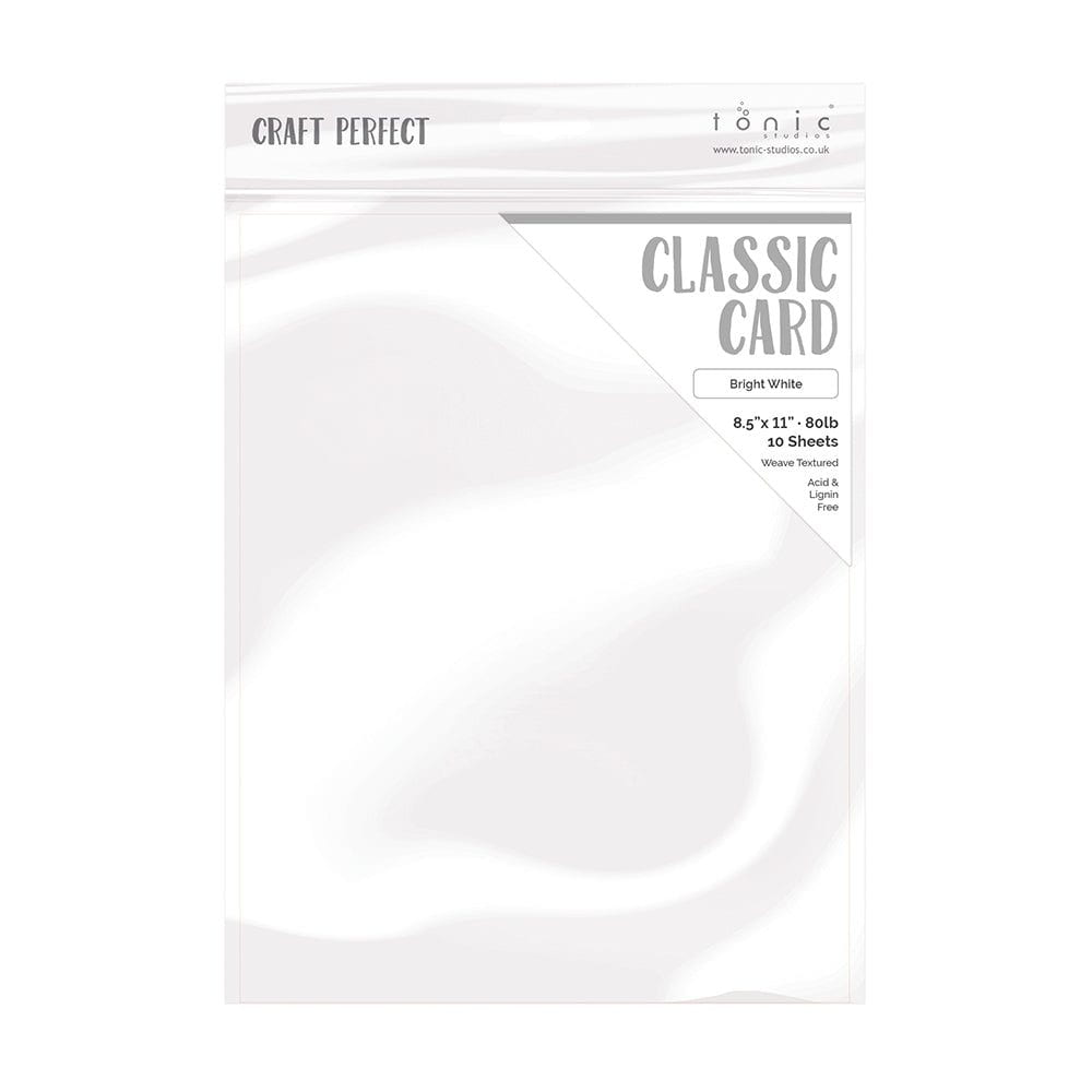 Craft Perfect Classic Cardstock Black & White Bundle - PB01
